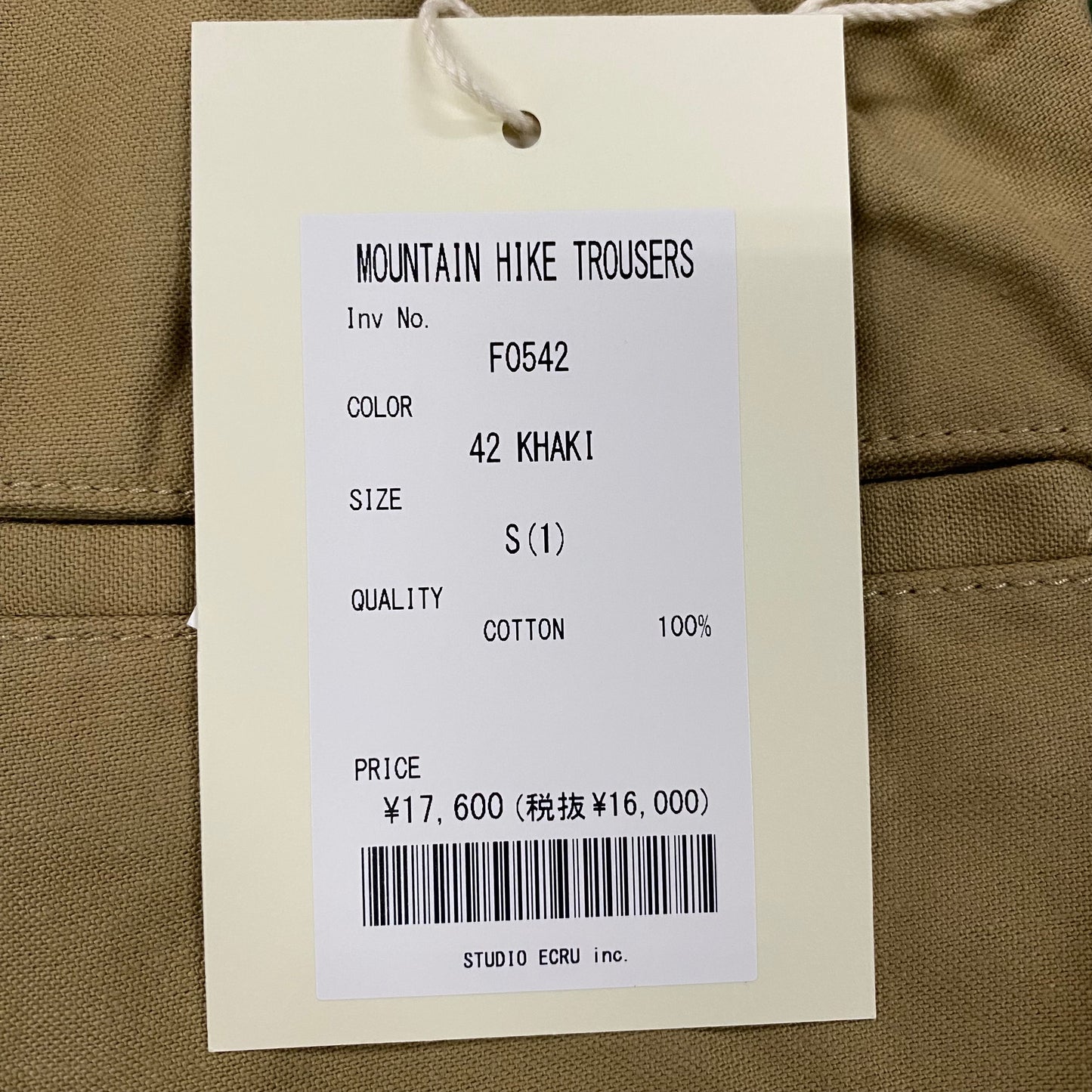 FOB FACTORY/エフオービーファクトリー MOUNTAIN HIKE TROUSERS/F0542