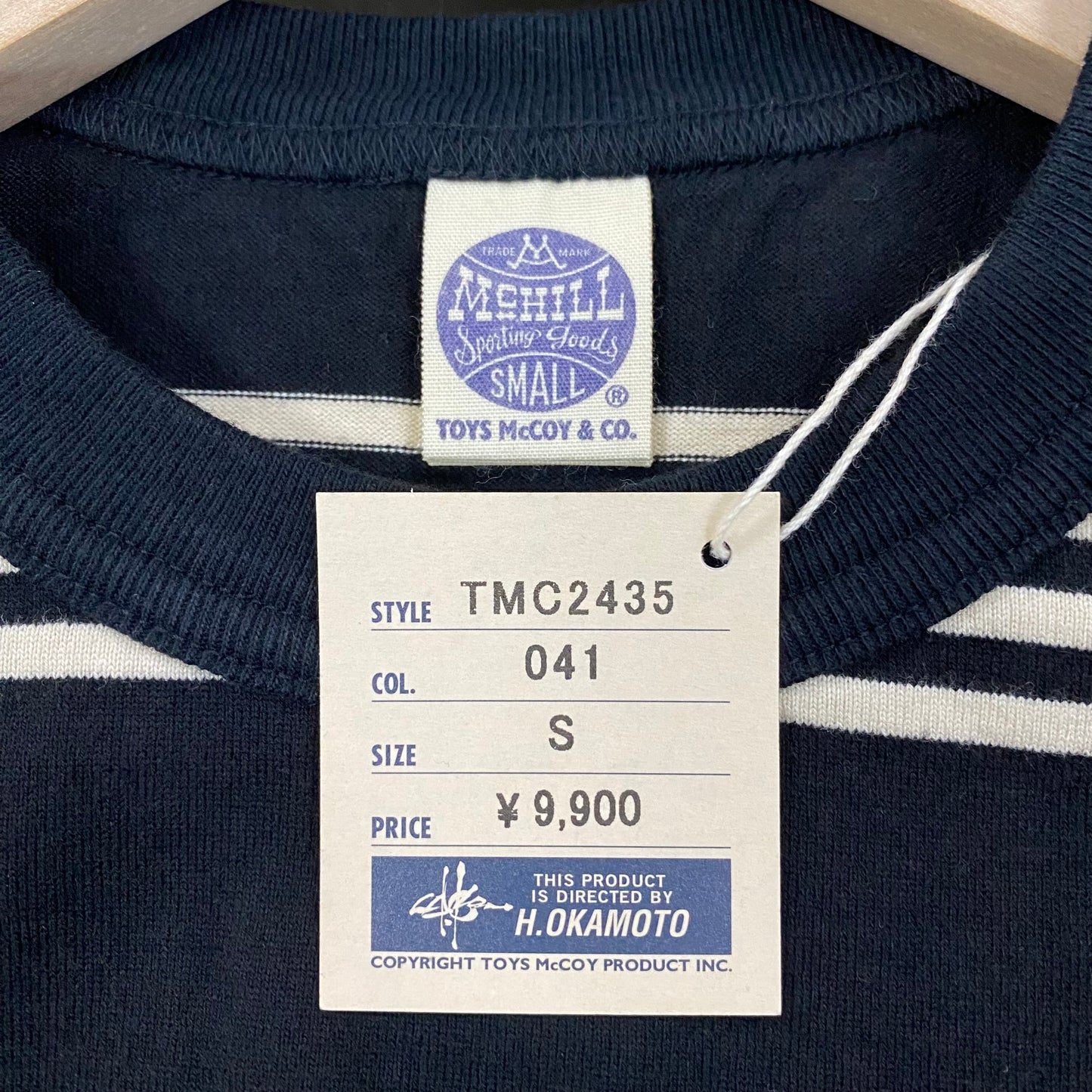 TOY'S McCOY/トイズマッコイ THE GREAT AMERICAN HERO MULTI BORDERED TEE/TMC2435