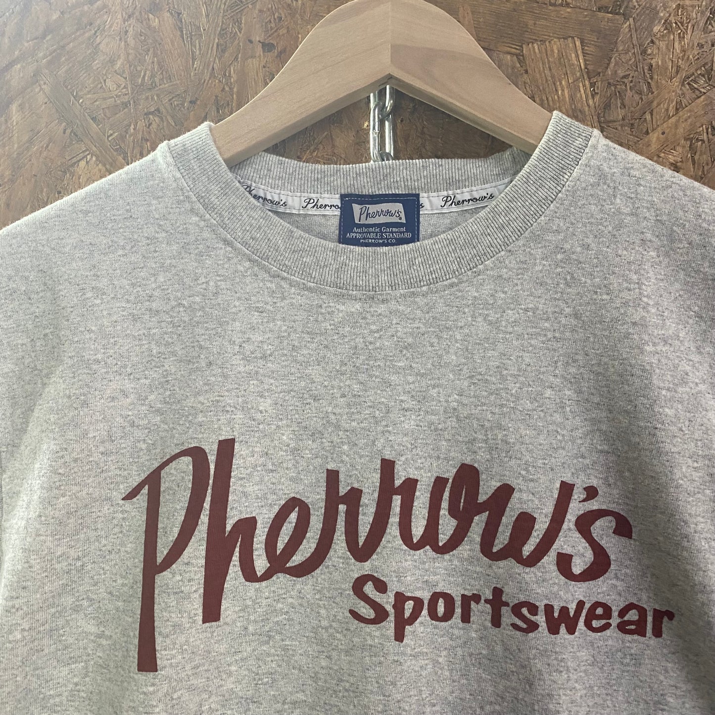 PHERROW'S /フェローズ ブランドロゴ アイコン Tシャツ プリントT /25S-PT1