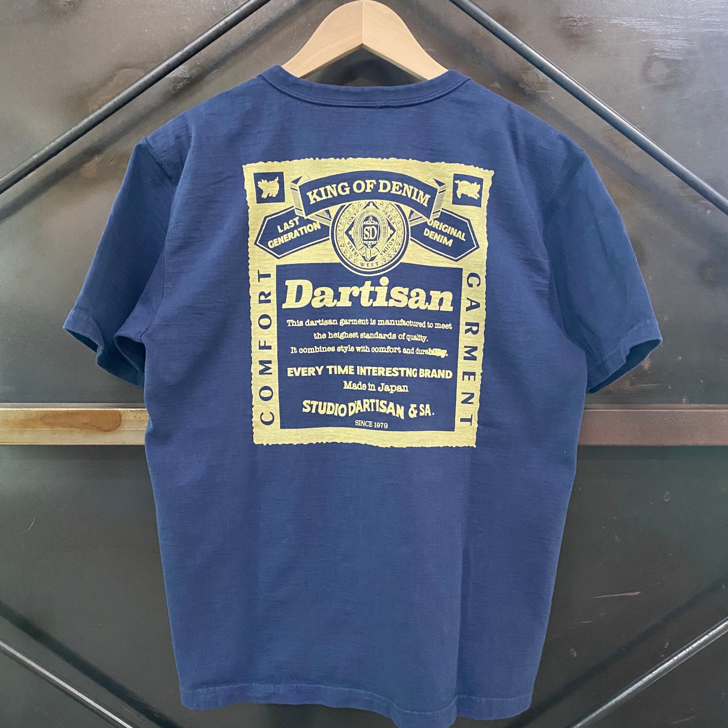 STUDIO D'ARTISAN & SA./ステュディオ・ダ・ルチザン 吊り編みT-shirts/8164A