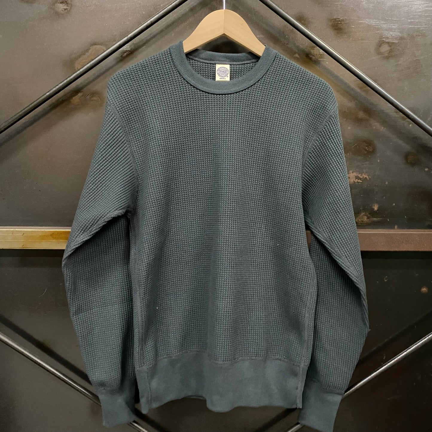 TOY'S McCOY/トイズマッコイ BIG WAFFLE CREW NECK SHIRT/ TMC2554
