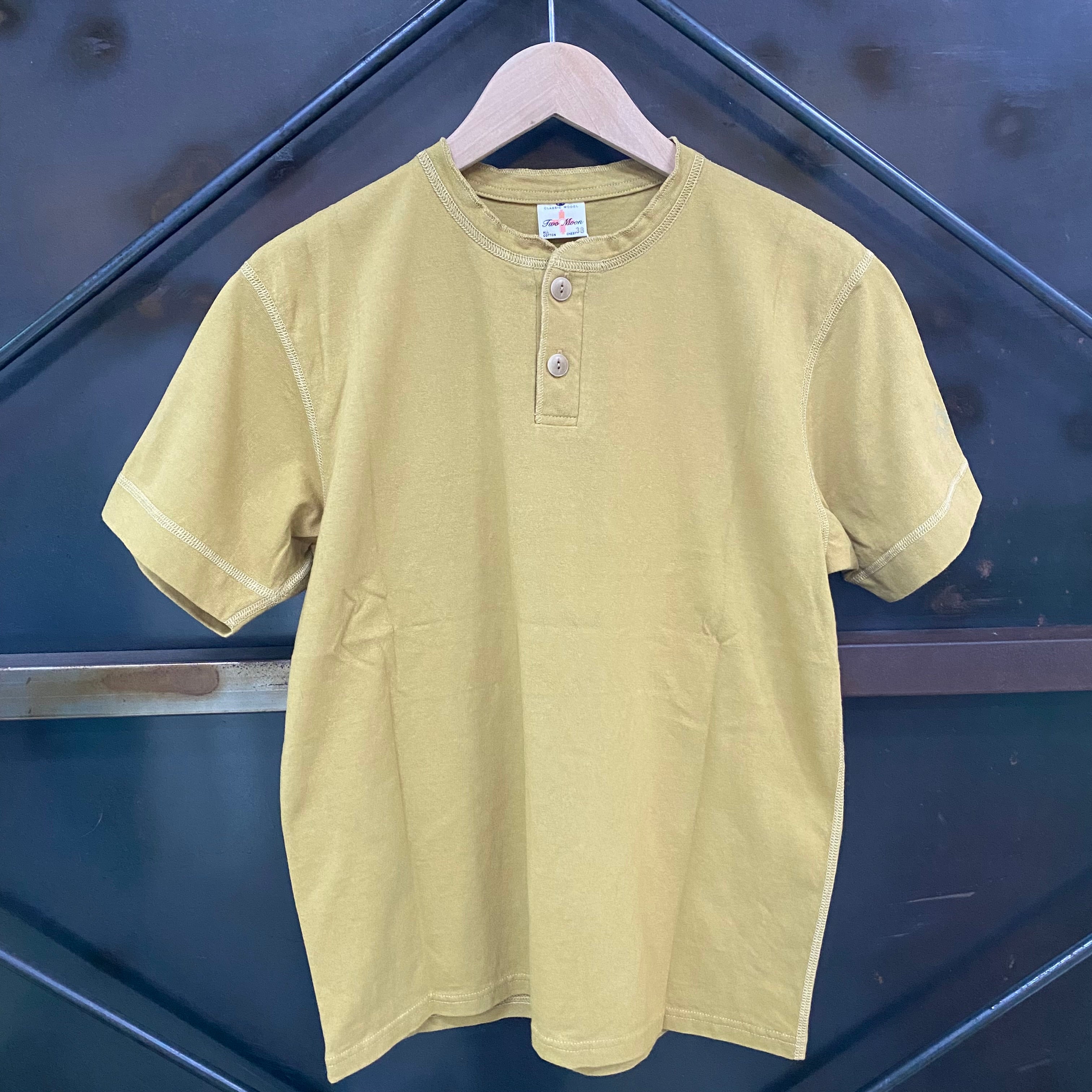 Tシャツ・カットソー IONSEOUL Cooper Two Pocket Half Henley Neck Tee JP5D0047 2PACK HENLEY NECK T-SHIRT/2パック ヘンリーネック Tシャツ