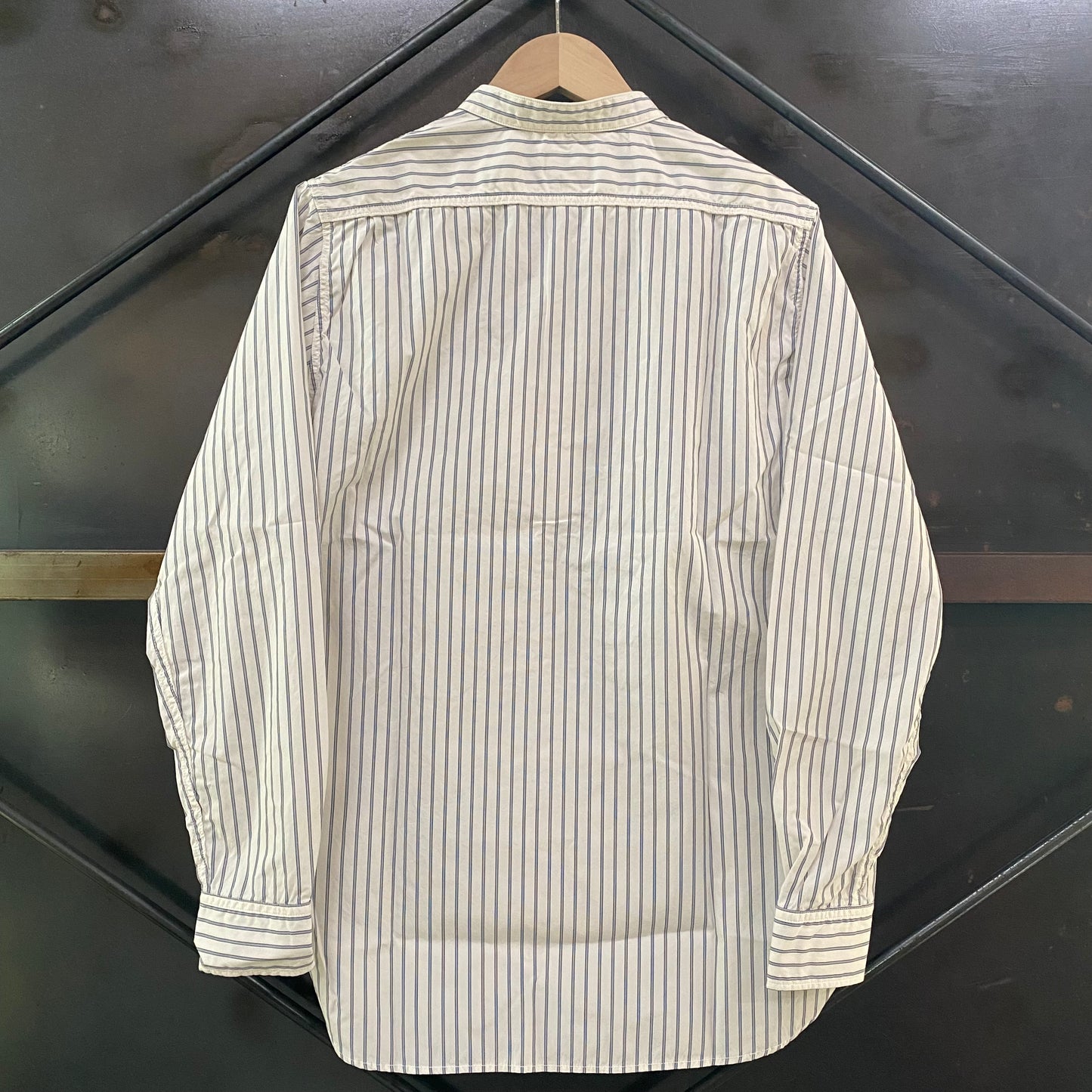 FOB FACTORY /エフオービーファクトリー BAND COLLAR SHIRTS バンドカラーシャツ/F3509