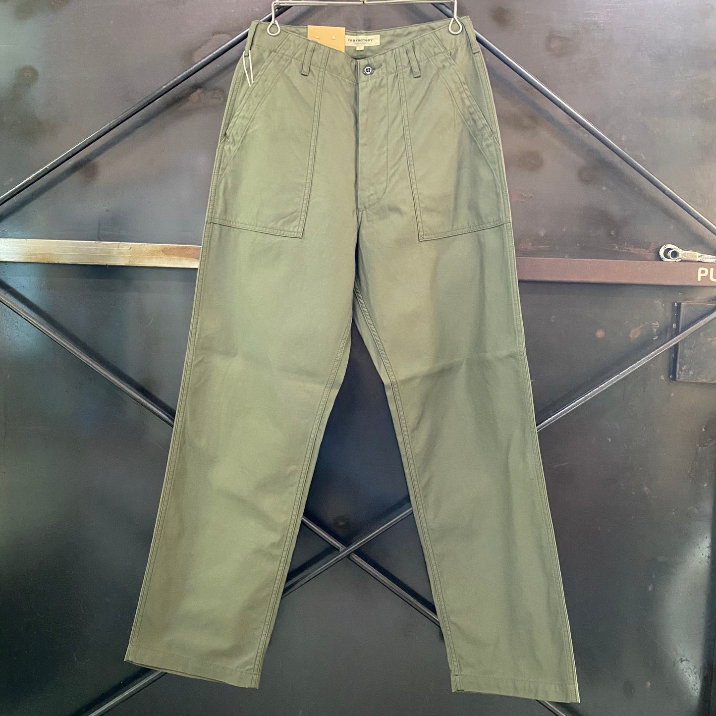 FOB FACTORY /エフオービーファクトリー BAKER PANTS Type2 ベイカーパンツタイプ2/ F0540