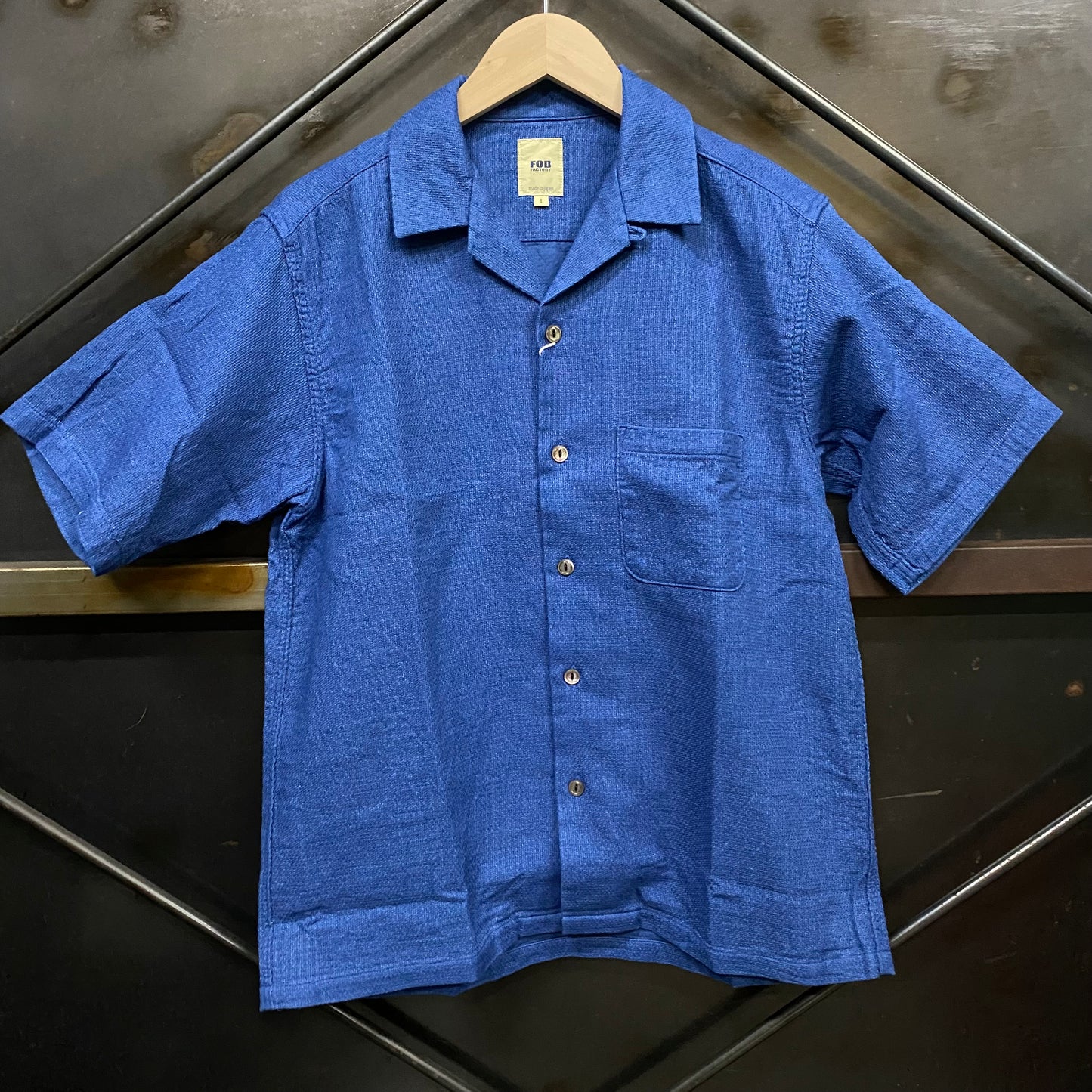 FOB FACTORY /エフオービーファクトリー ID HOLIDAY SHIRTS ホリデーシャツ/ F3508