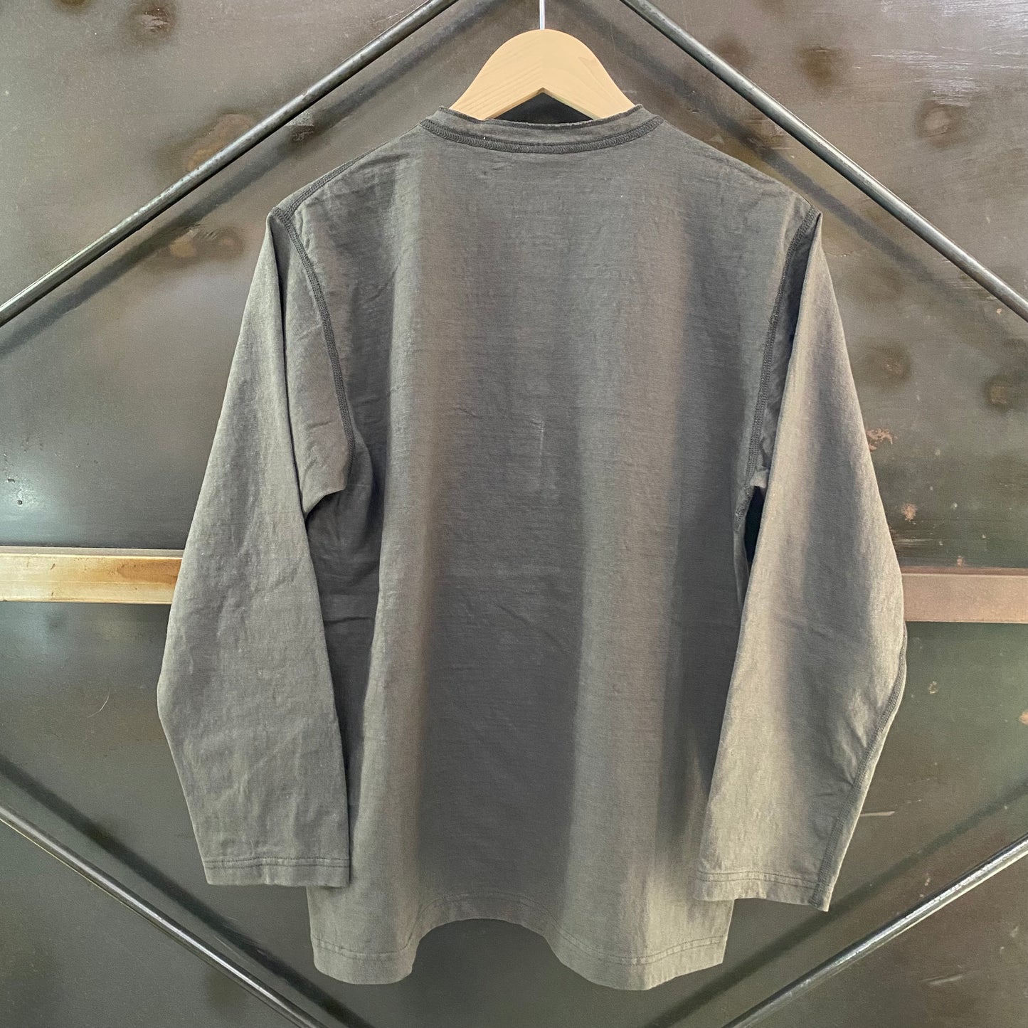 TWO MOON/トゥームーン 丸胴ヘンリーネック ロングスリーブTシャツ/20165-73
