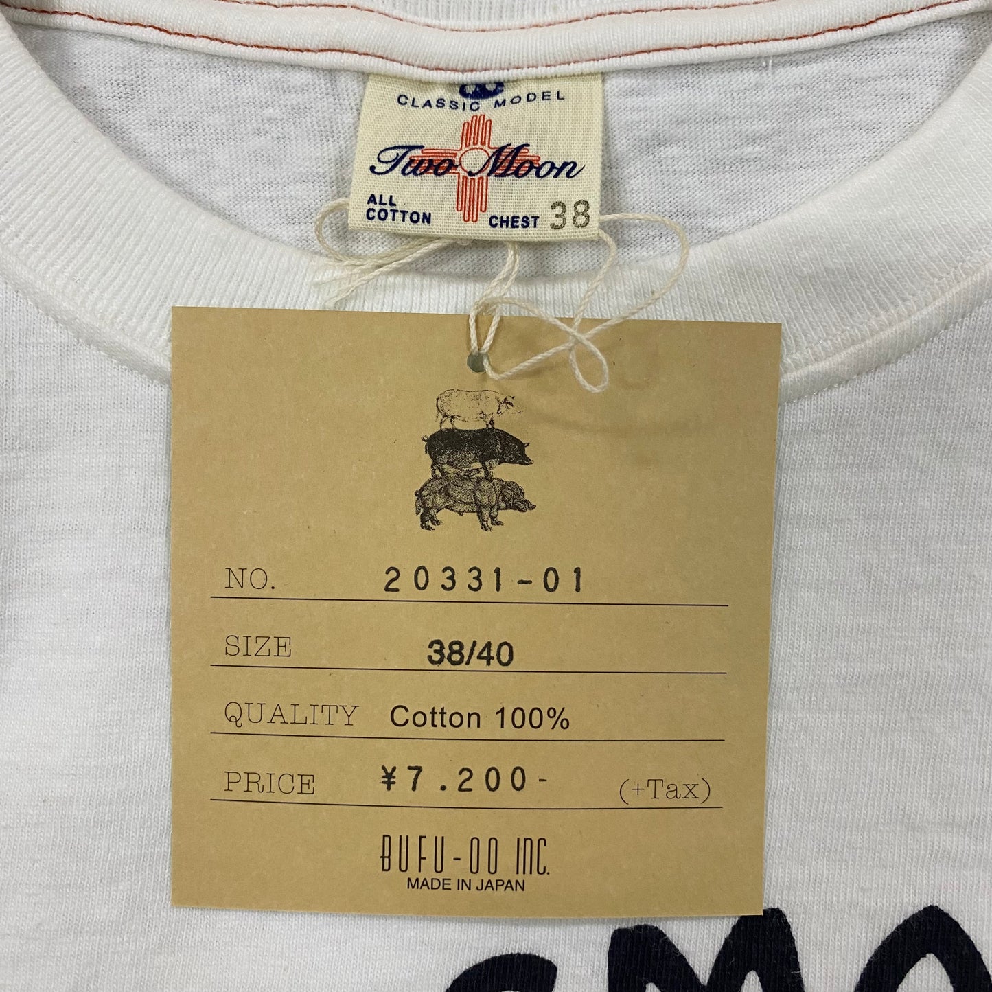 TWO MOON/トゥームーン BOWSMAN RUNNING DOG T ボウマンランニングドックT/20331-01