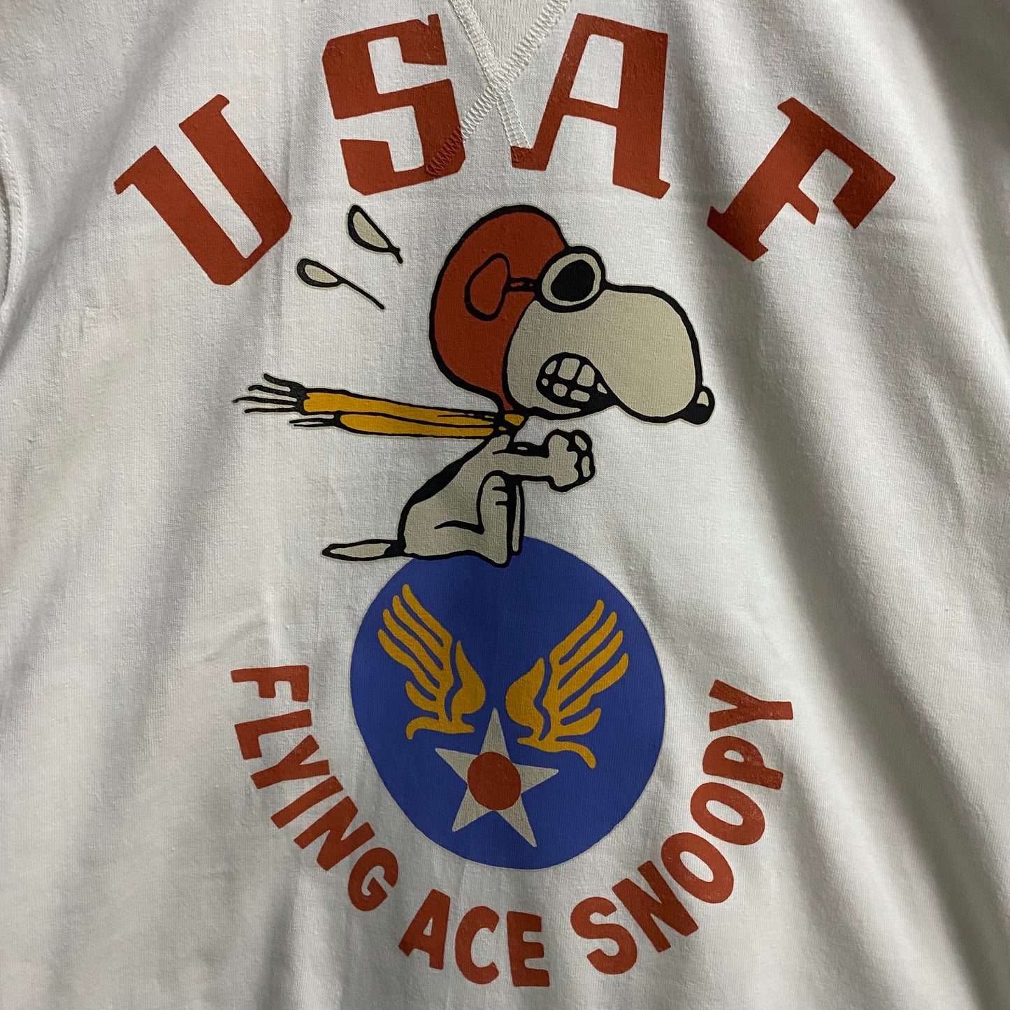 TOY'S McCOY/トイズマッコイ SNOOPY TEE " USAF FLYING ACE "/TMC2519