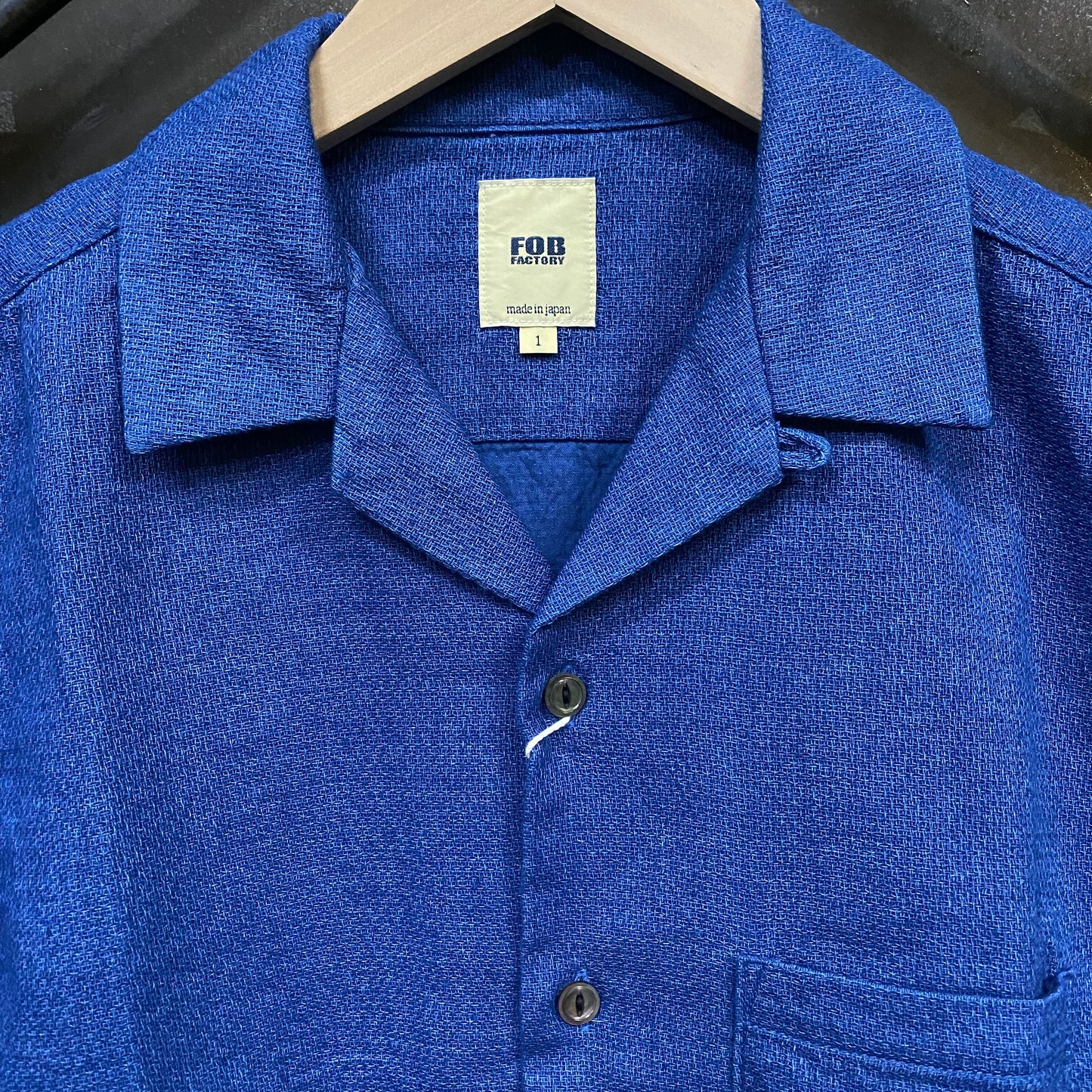 FOB FACTORY /エフオービーファクトリー ID HOLIDAY SHIRTS ホリデーシャツ/ F3508