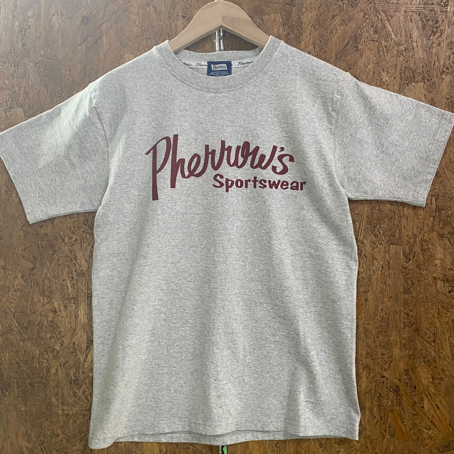 PHERROW'S /フェローズ ブランドロゴ アイコン Tシャツ プリントT /25S-PT1