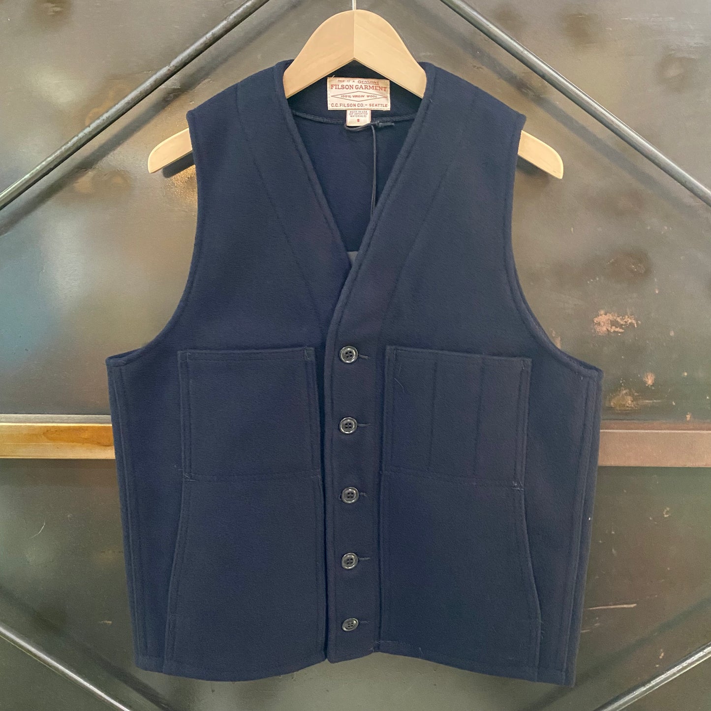 FILSON/フィルソン MACKINAW WOOL VEST / マッキノー ウール ベスト/#10055
