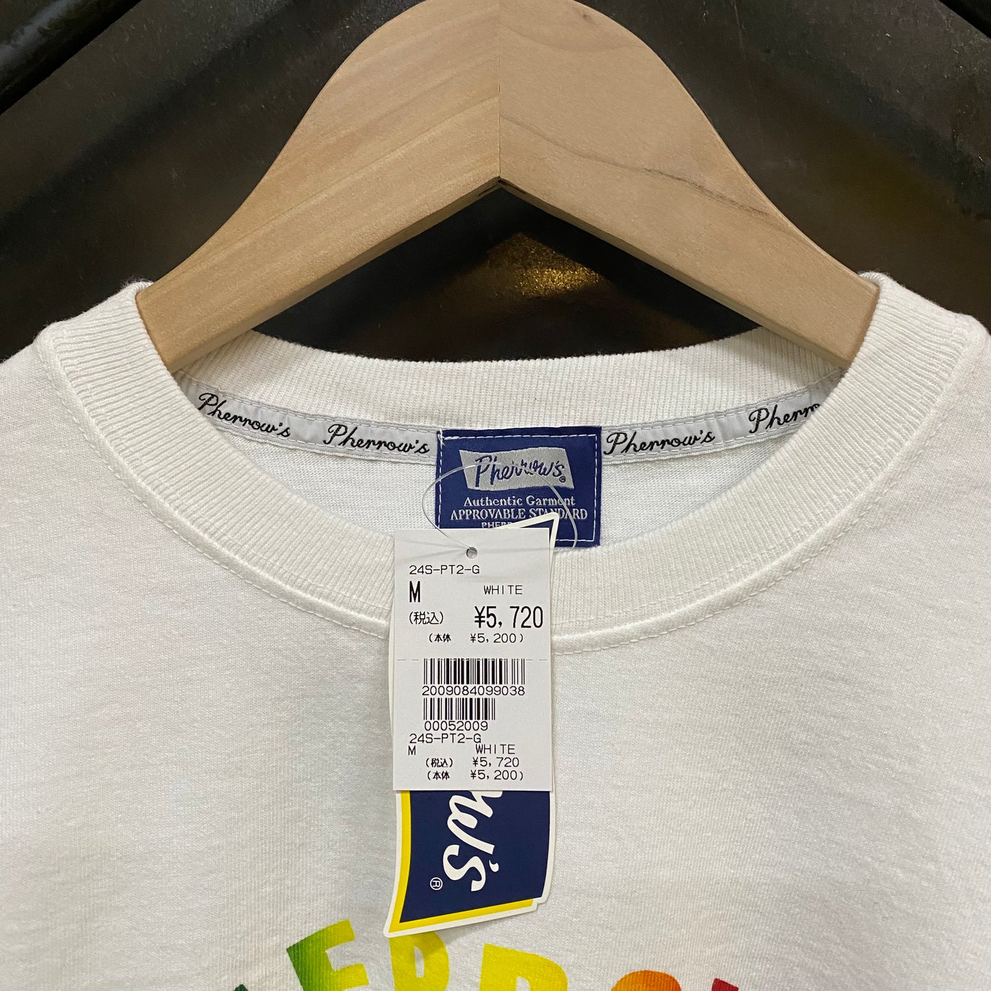 PHERROW'S /フェローズ バッファローロゴ グラデーションプリントTシャツ24S-PT2-G
