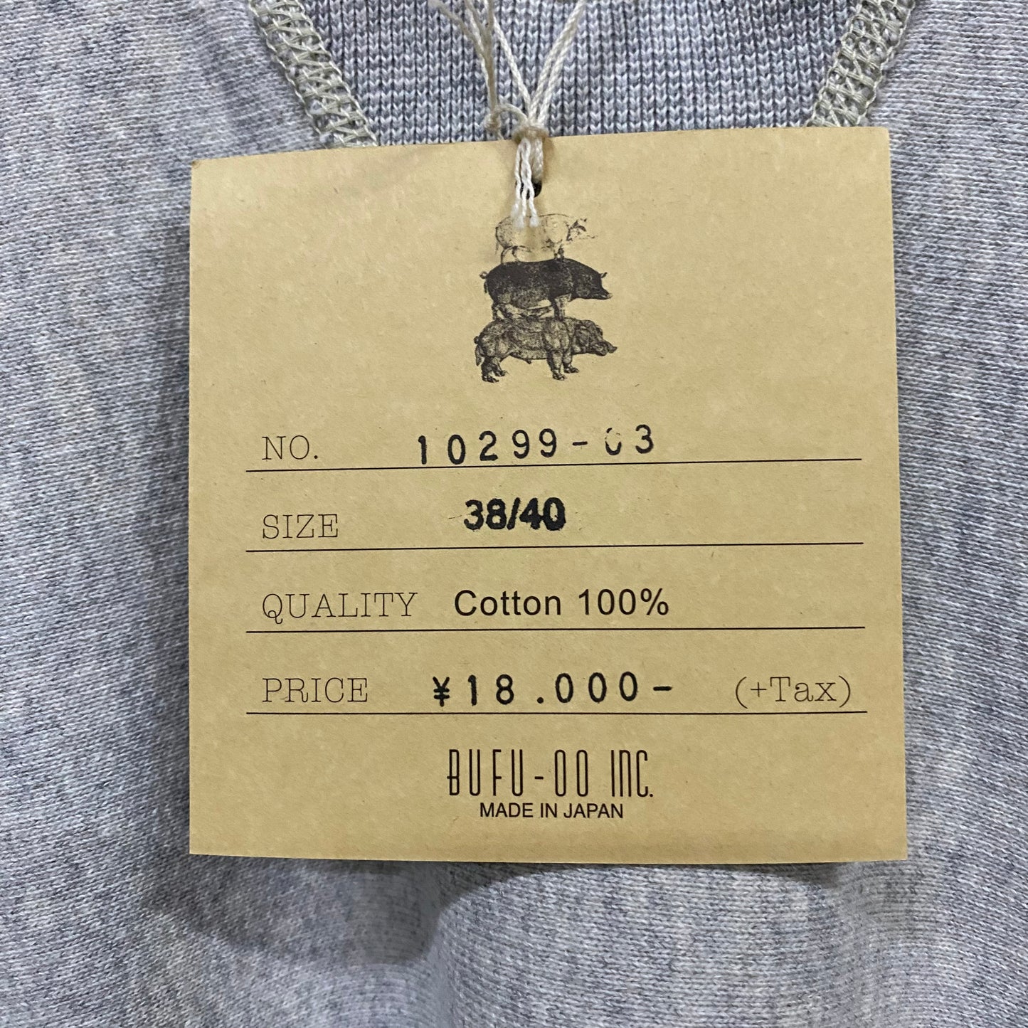 TWO MOON/トゥームーンHEAVY WEIGHT SET-IN-SLEEVE SWEATSHIRTS/ 10299-03