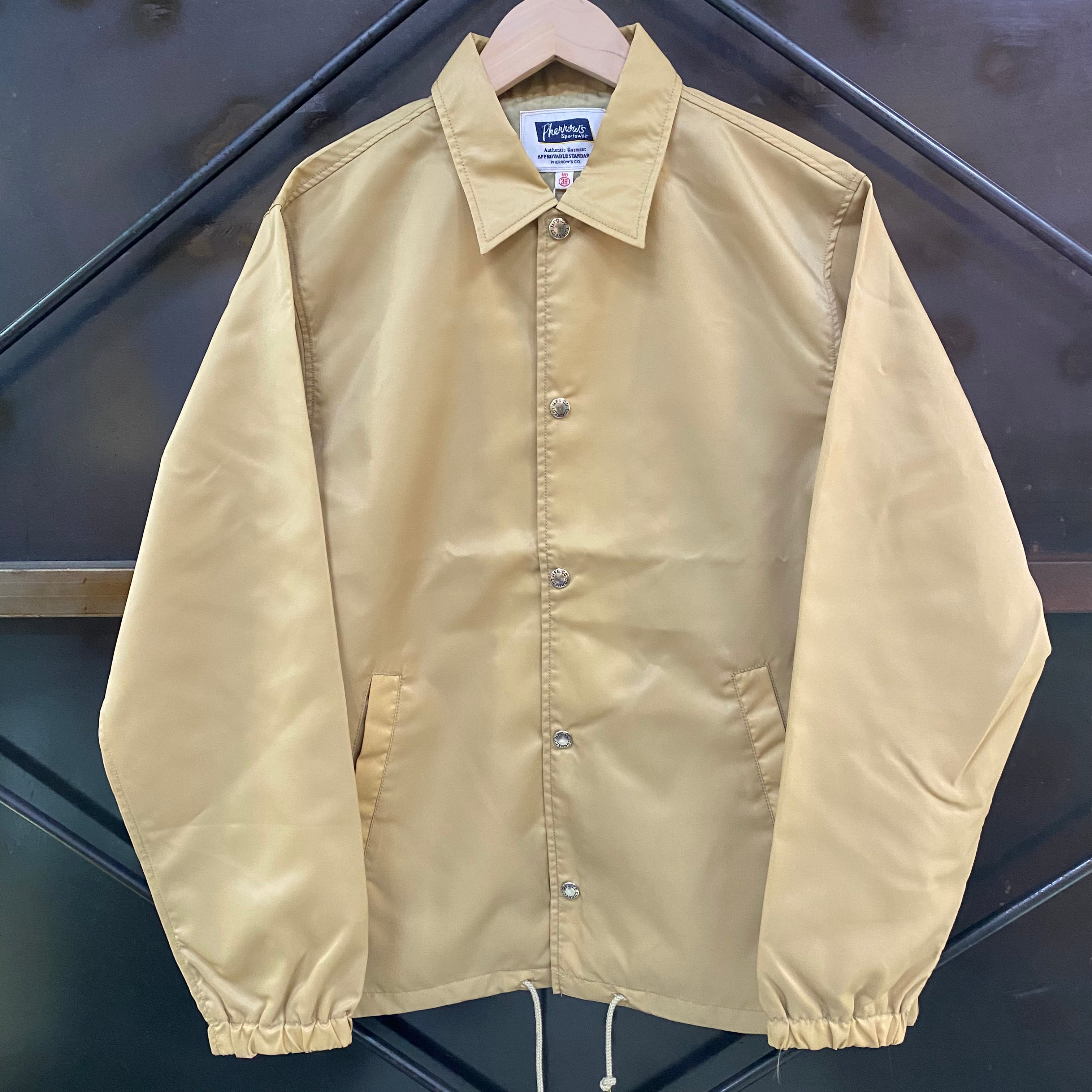 PHERROW'S /フェローズNYLON COACH JACKET ナイロンコーチ