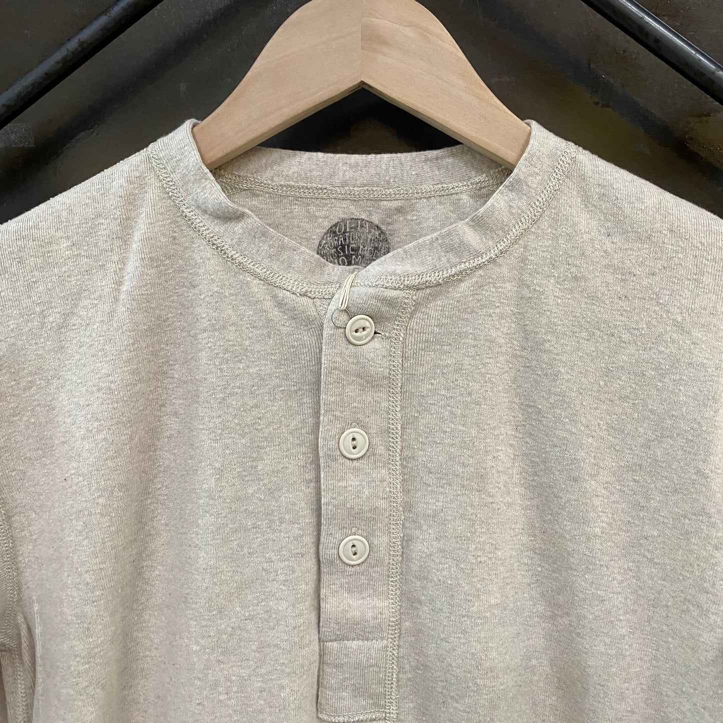 TWO MOON/トゥームーン RIB KNIT HENLEY-NECK SHIRTS/20298-43