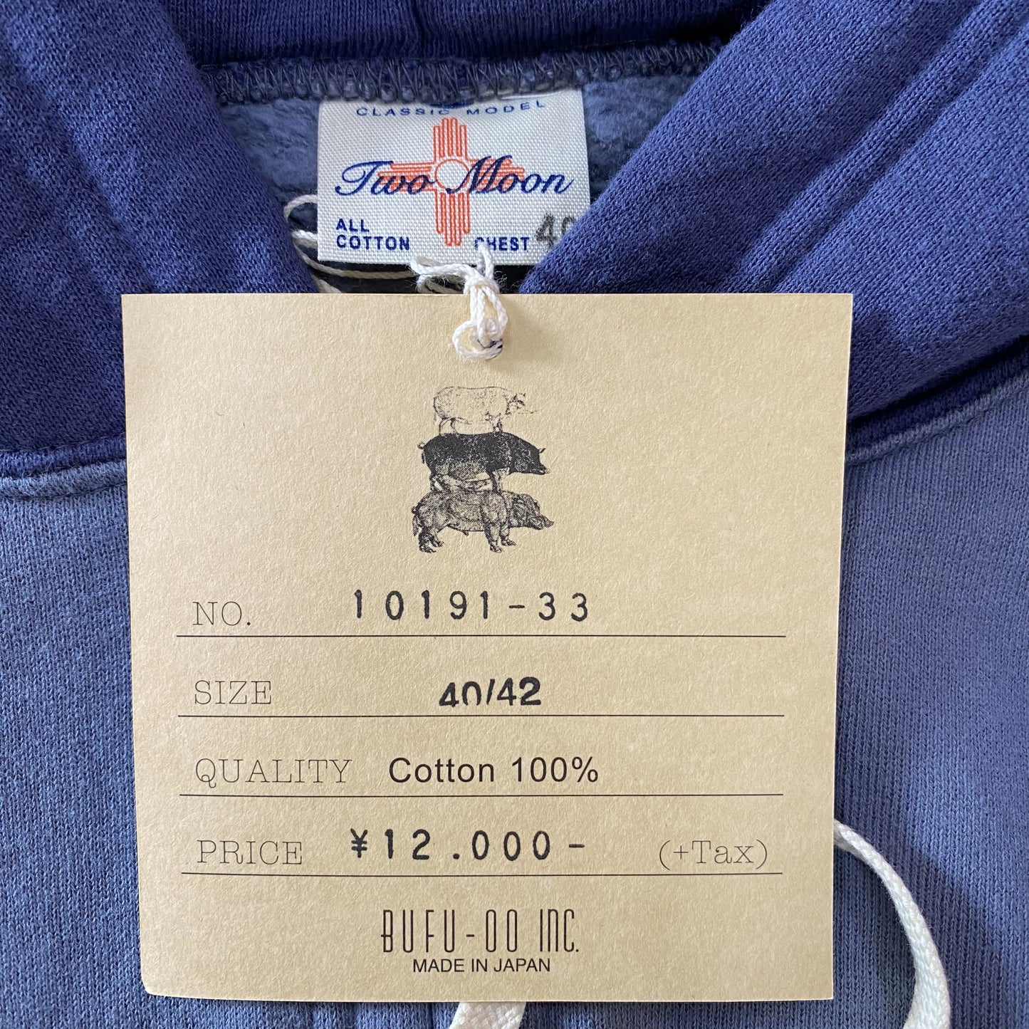 TWO MOON/トゥームーン Light Weight Full-Zip Parka/ライトウエイトパーカー 10191-33