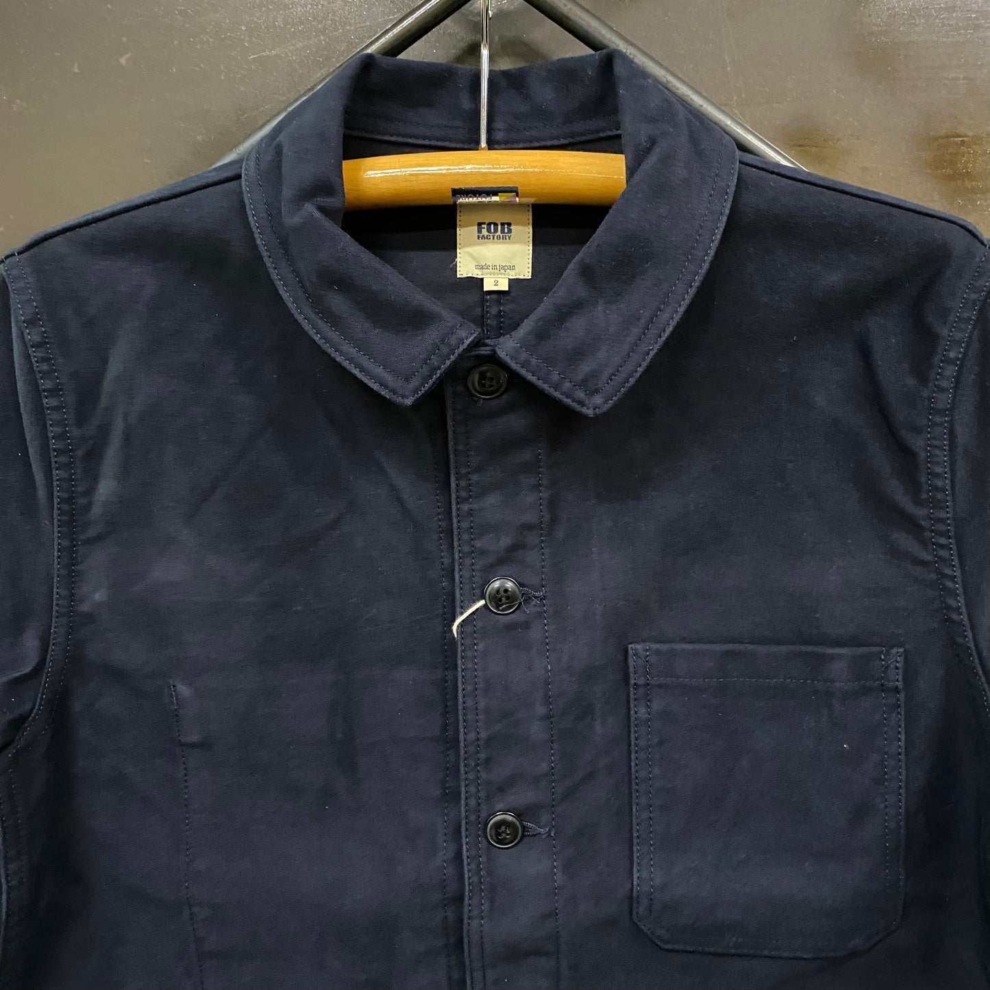 FOB FACTORY /エフオービーファクトリー FRENCH MOLESKIN JKT/ F2373