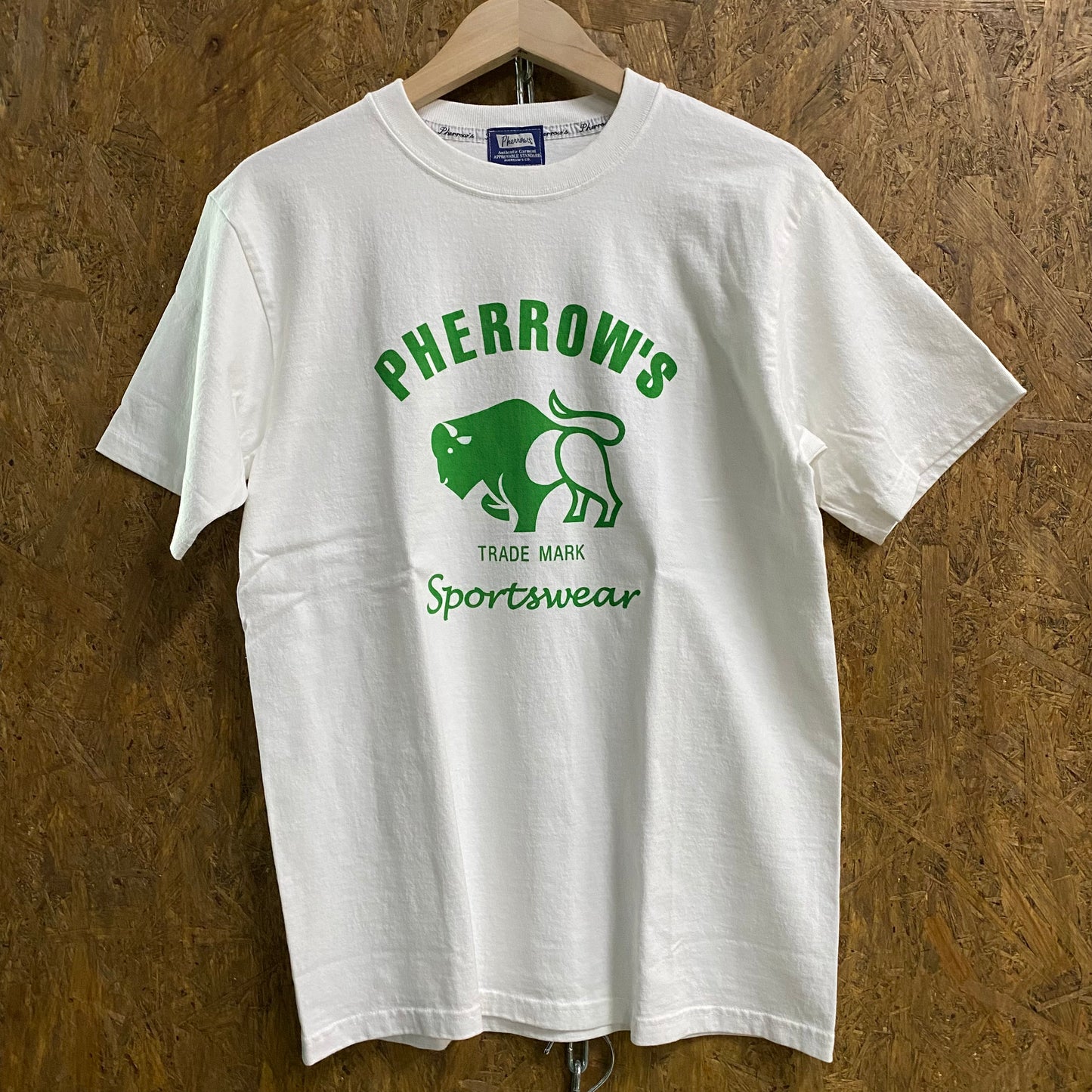 PHERROW'S /フェローズ バッファローロゴプリントT25S-PT2