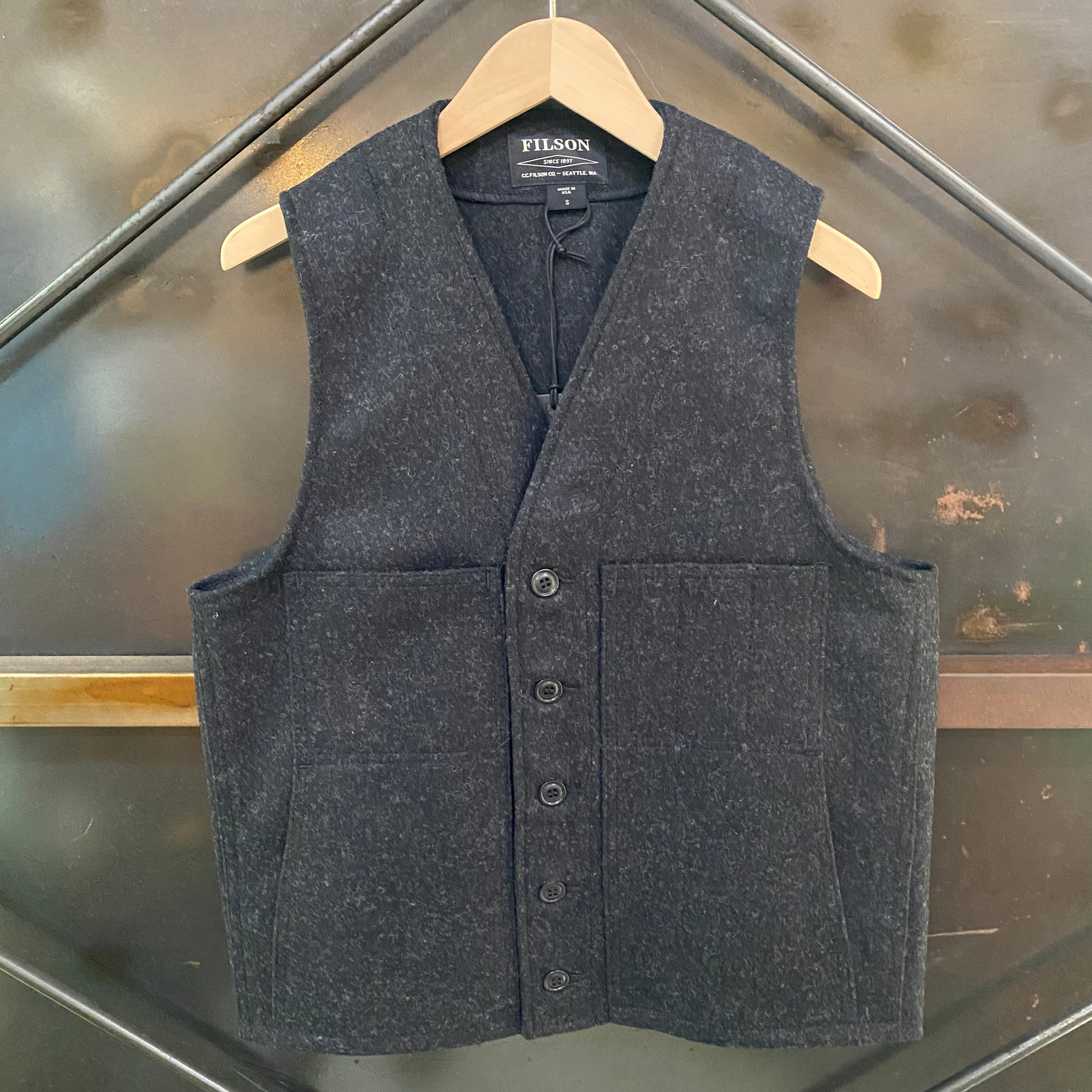 FILSON/フィルソン MACKINAW WOOL VEST / マッキノー ウール