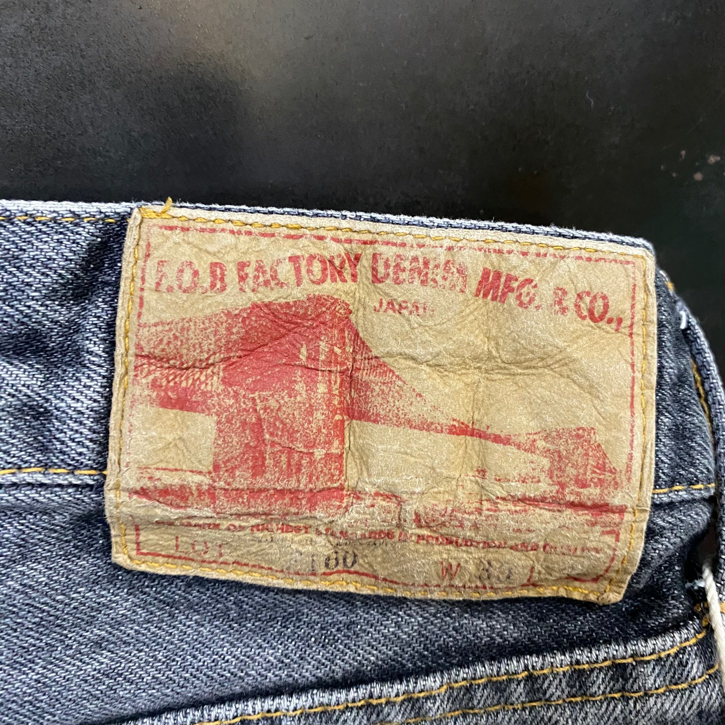 FOB FACTORY /エフオービーファクトリー SELVEDGE 66DENIM 5P/F160