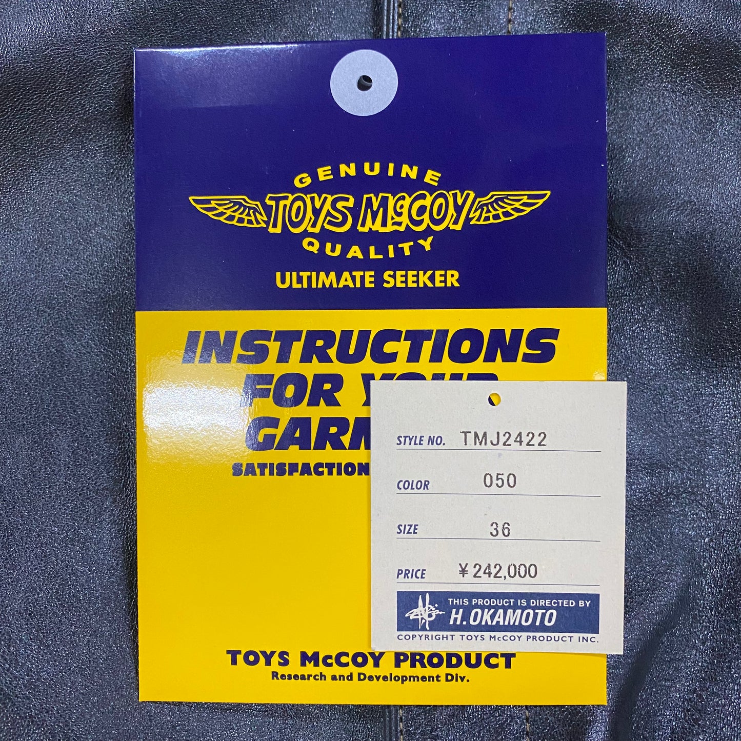 TOY'S McCOY/トイズマッコイ TYPE A-2 TOYS McCOY MFG. CO. RED RIBBED/TMJ2422