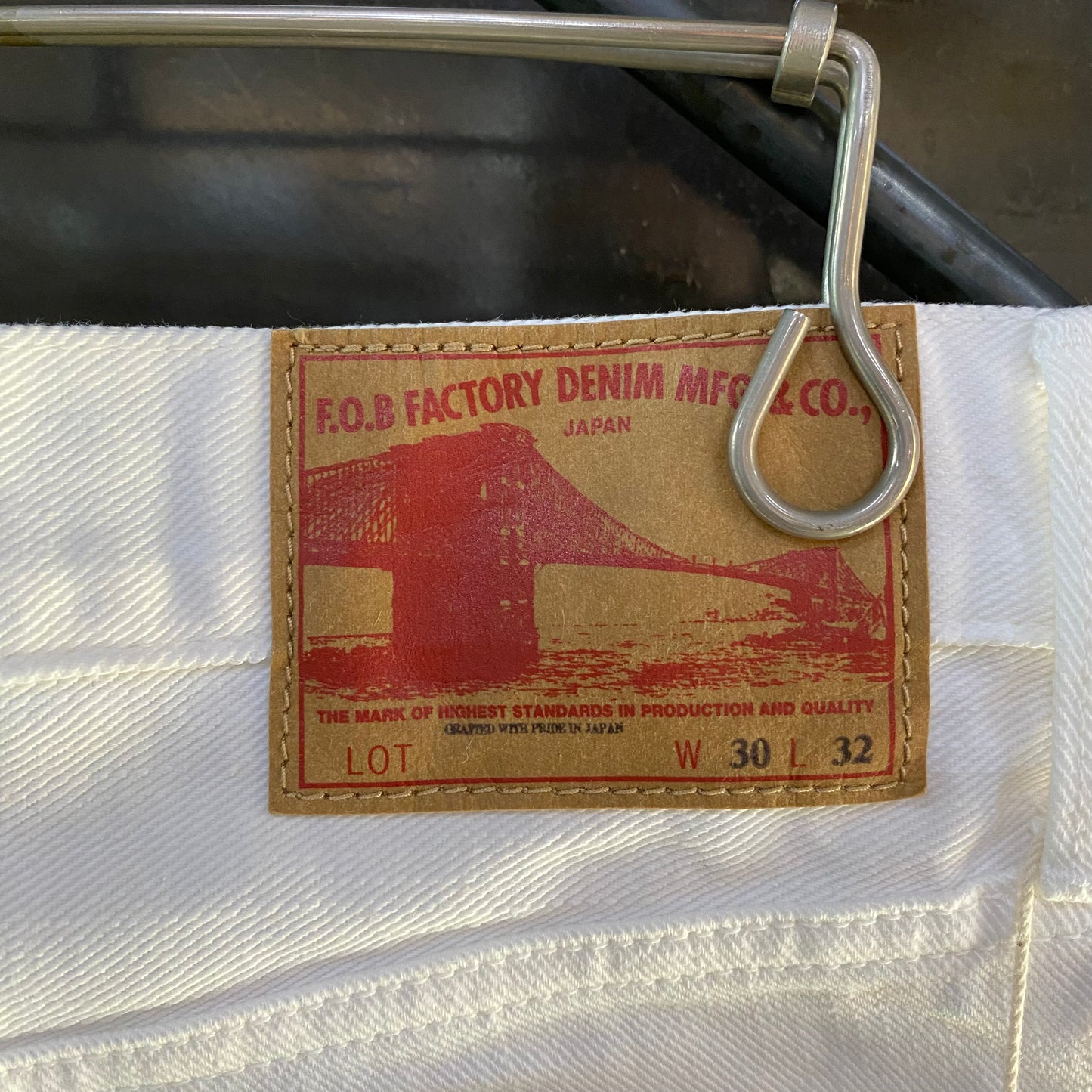 FOB FACTORY /エフオービーファクトリー 60TWILL 5P ツイル5Pパンツ F1153