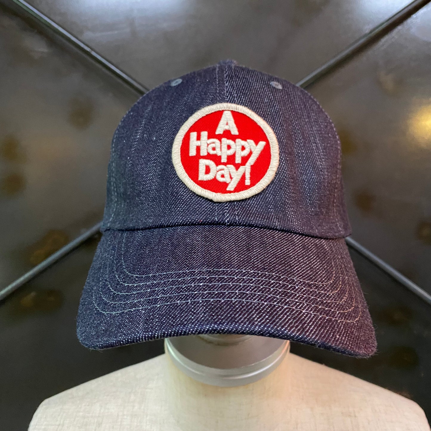 UES/ウエス DENIM CAP デニムキャップ/82DC-A Happy Day