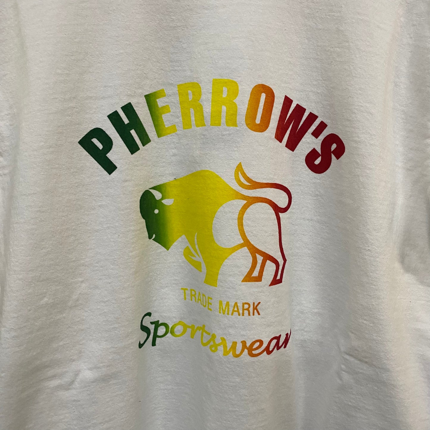 PHERROW'S /フェローズ バッファローロゴ グラデーションプリントTシャツ24S-PT2-G