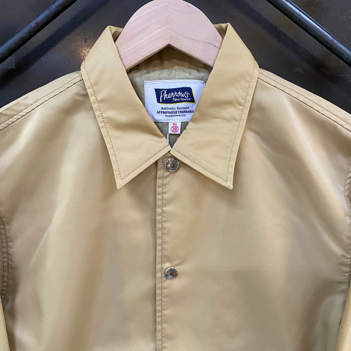 PHERROW'S /フェローズNYLON COACH JACKET ナイロンコーチジャケット/ 24S-PNCJ1