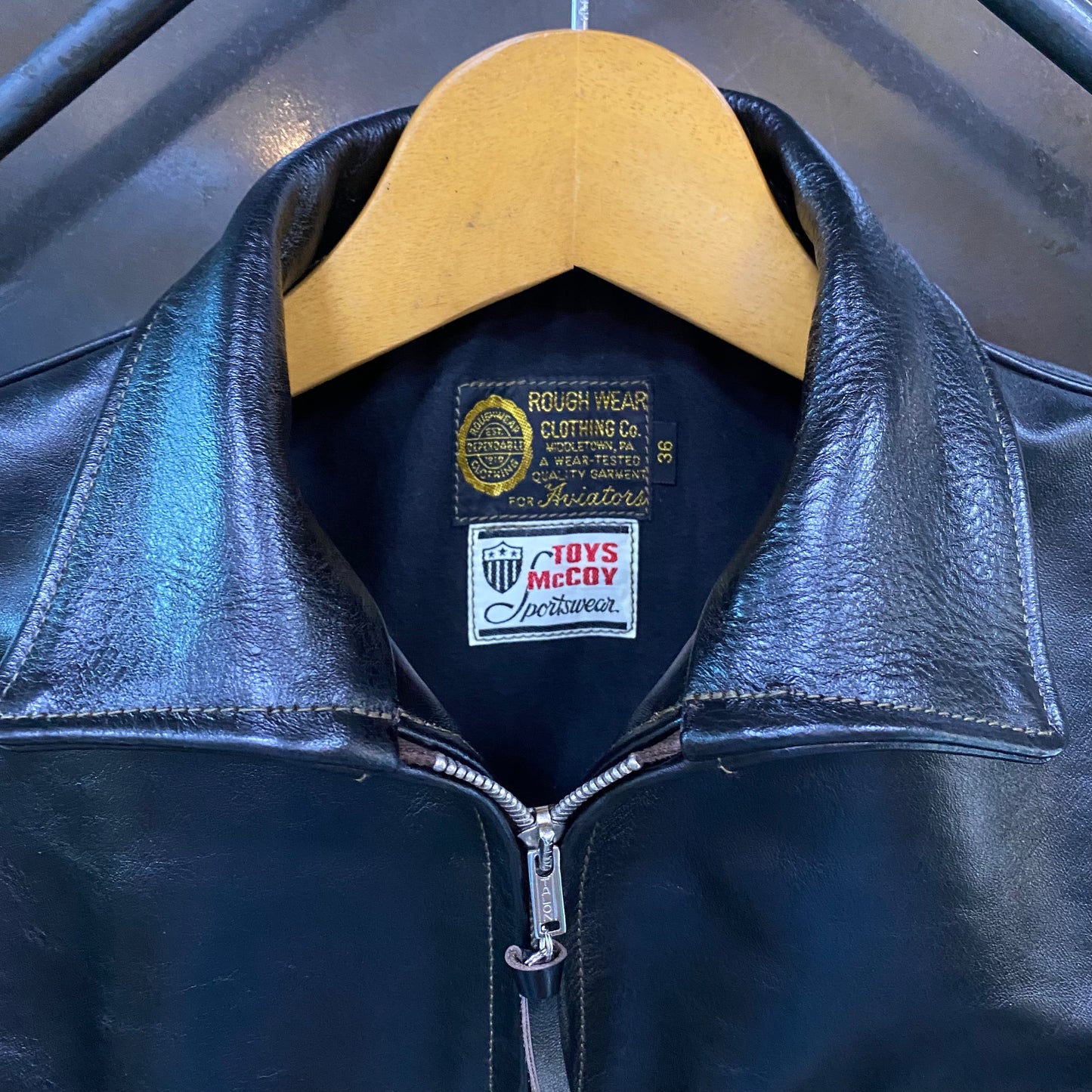 TOY'S McCOY/トイズマッコイ ROUGH WEAR CLOTHING LEATHER JACKET/TMJ2339