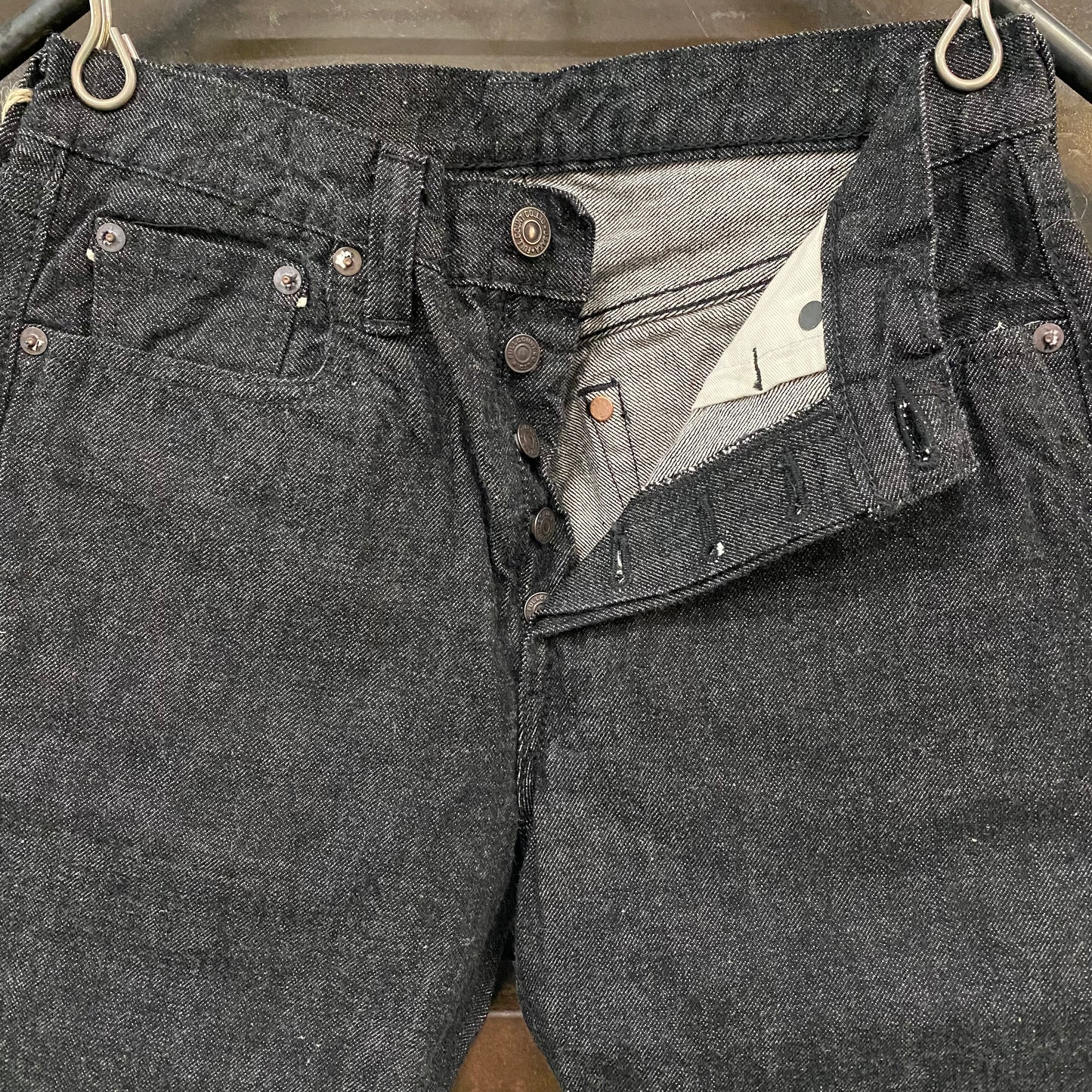 FULLCOUNT/フルカウントSLIM STRAIGHT BLACK SELVEDGE DENIM/1108BK