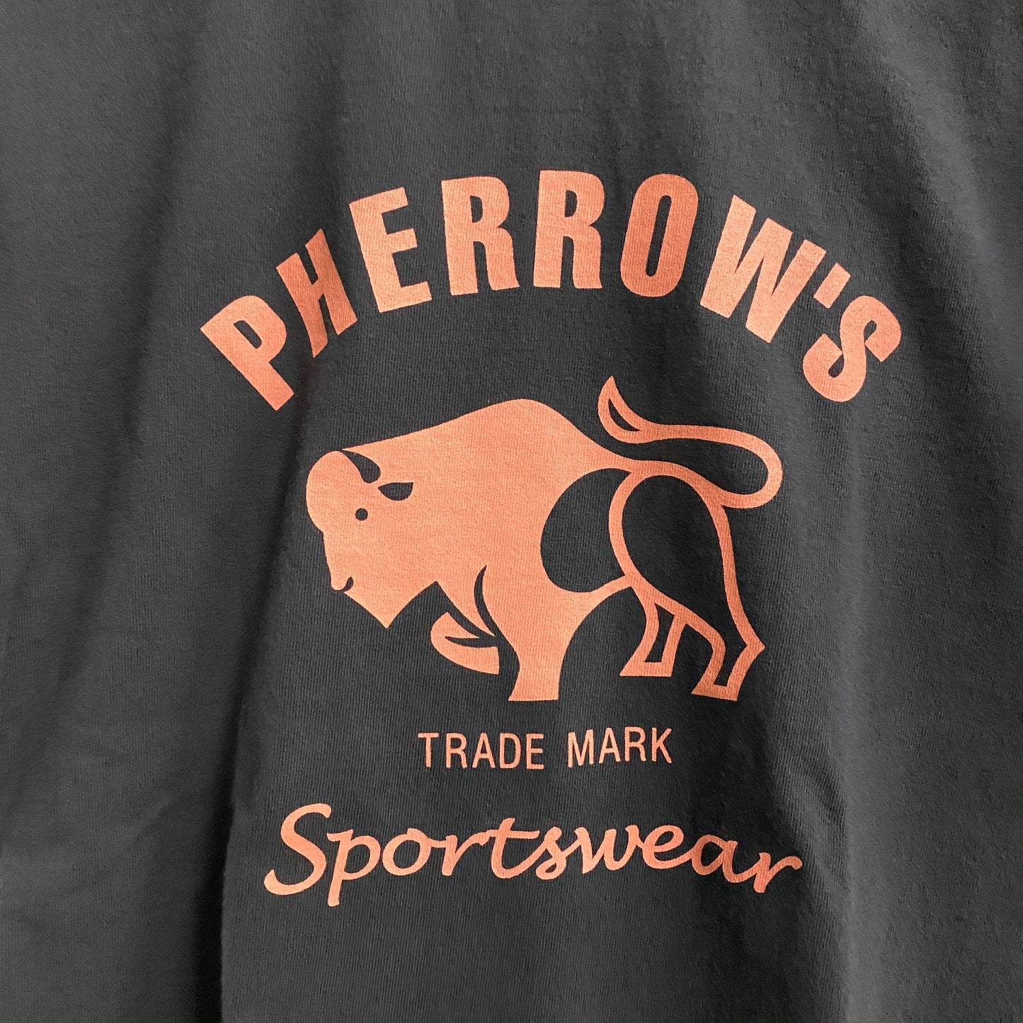 PHERROW'S /フェローズ バッファローロゴプリントT25S-PT2