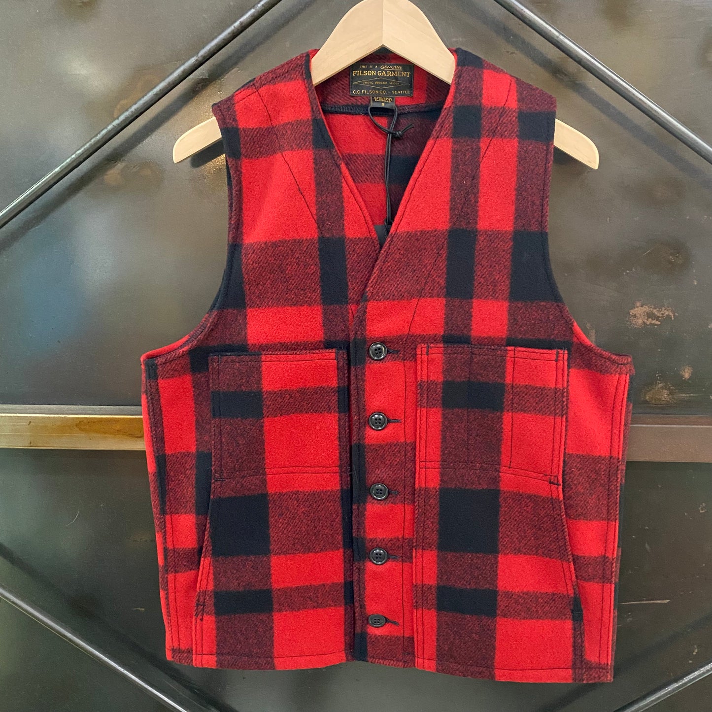FILSON/フィルソン MACKINAW WOOL VEST / マッキノー ウール ベスト/#10055