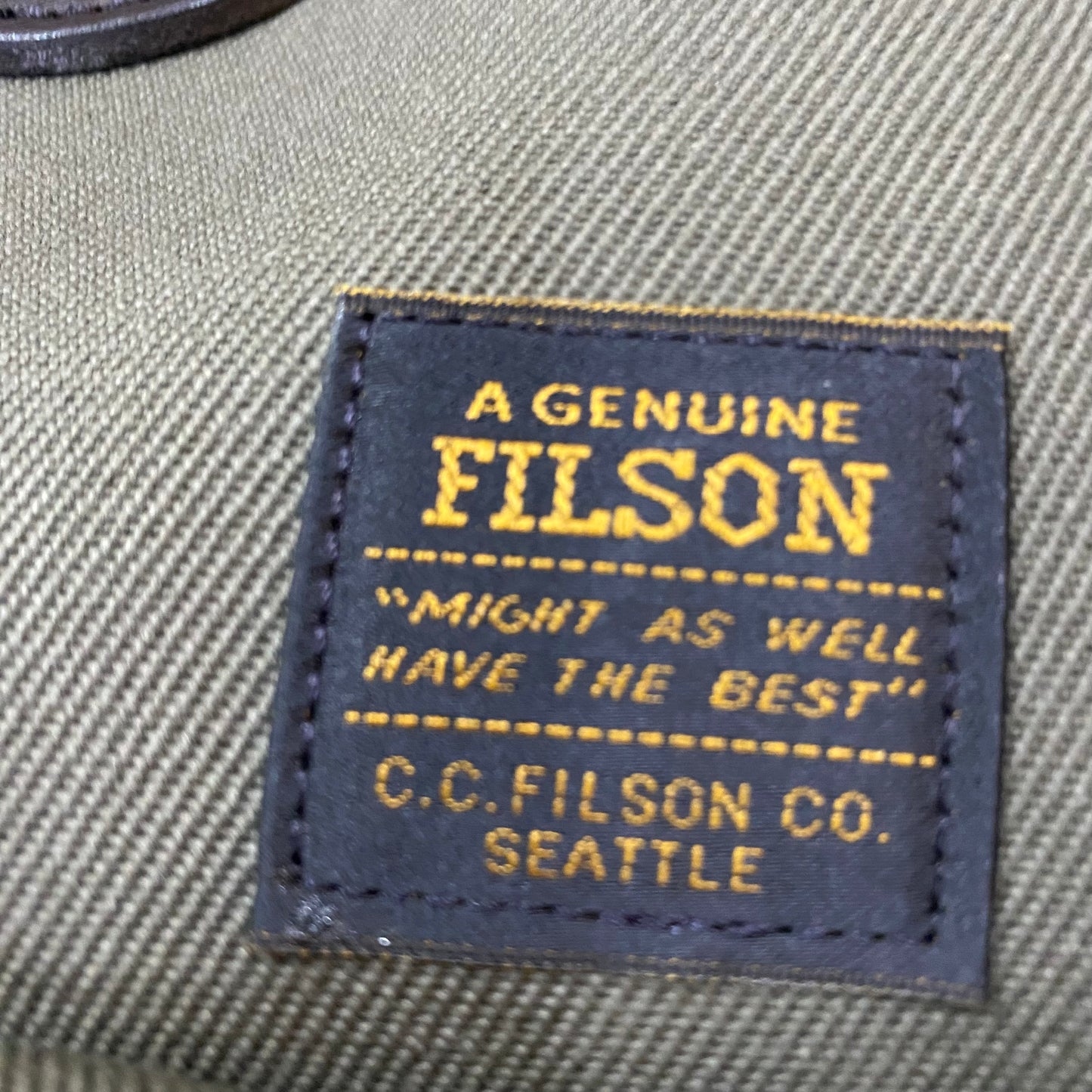FILSON/フィルソン TOTE BAG W/OUT ZIPPER ジップなしトートバッグ 70260