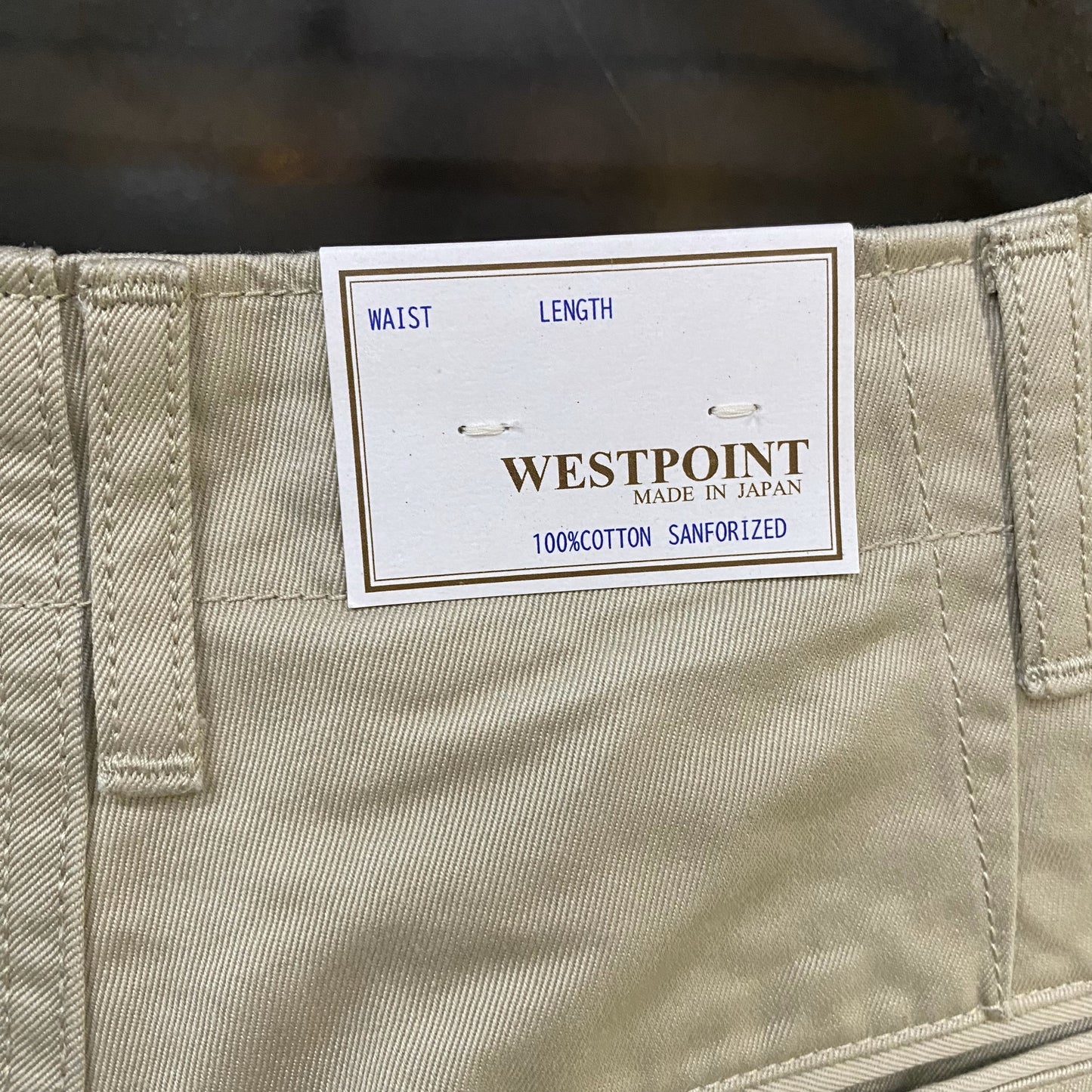 FOB FACTORY /エフオービーファクトリー NARROW U.S TROUSER/ F0514