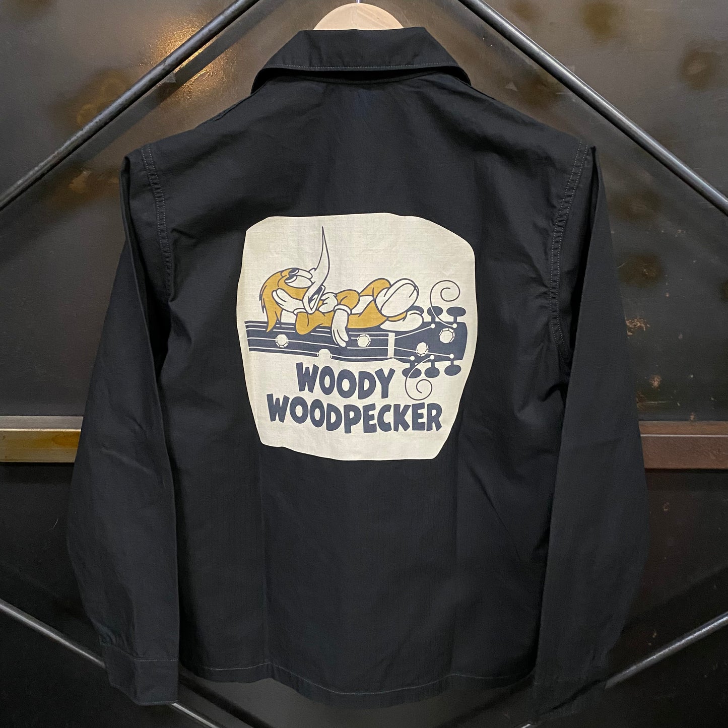TOY'S McCOY/トイズマッコイ UTILITY SHIRT, RIP STOP " WOODY WOODPECKER "/ TMS2303