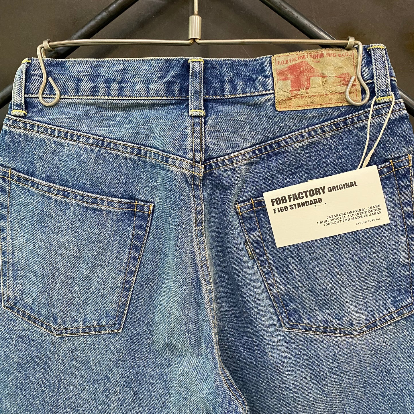 FOB FACTORY /エフオービーファクトリー SELVEDGE 66DENIM 5P/F160