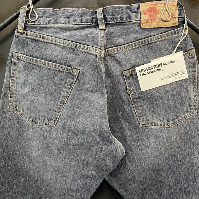 FOB FACTORY /エフオービーファクトリー SELVEDGE 66DENIM 5P/F160