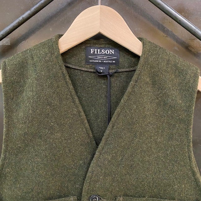FILSON/フィルソン MACKINAW WOOL VEST / マッキノー ウール ベスト/#10055