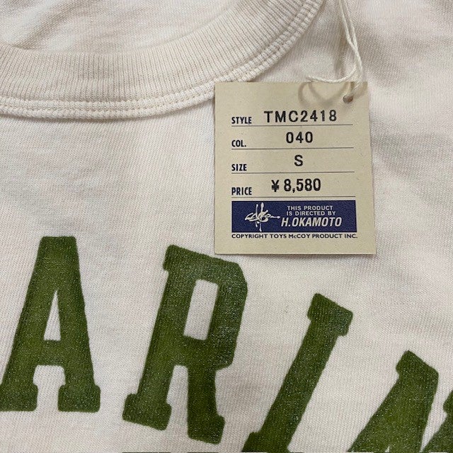 TOY'S McCOY/トイズマッコイ 19"NY"76 TEE " U.S. MARINES/ TMC2418