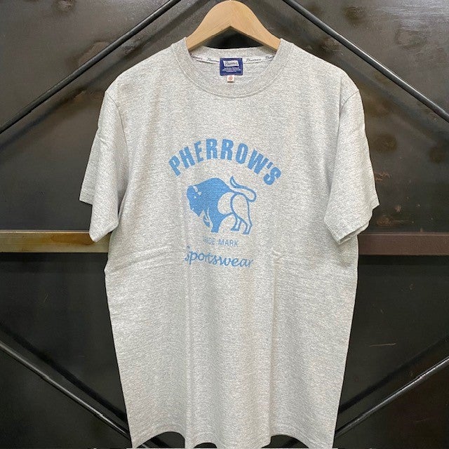 PHERROW'S /フェローズ バッファローロゴプリントT25S-PT2