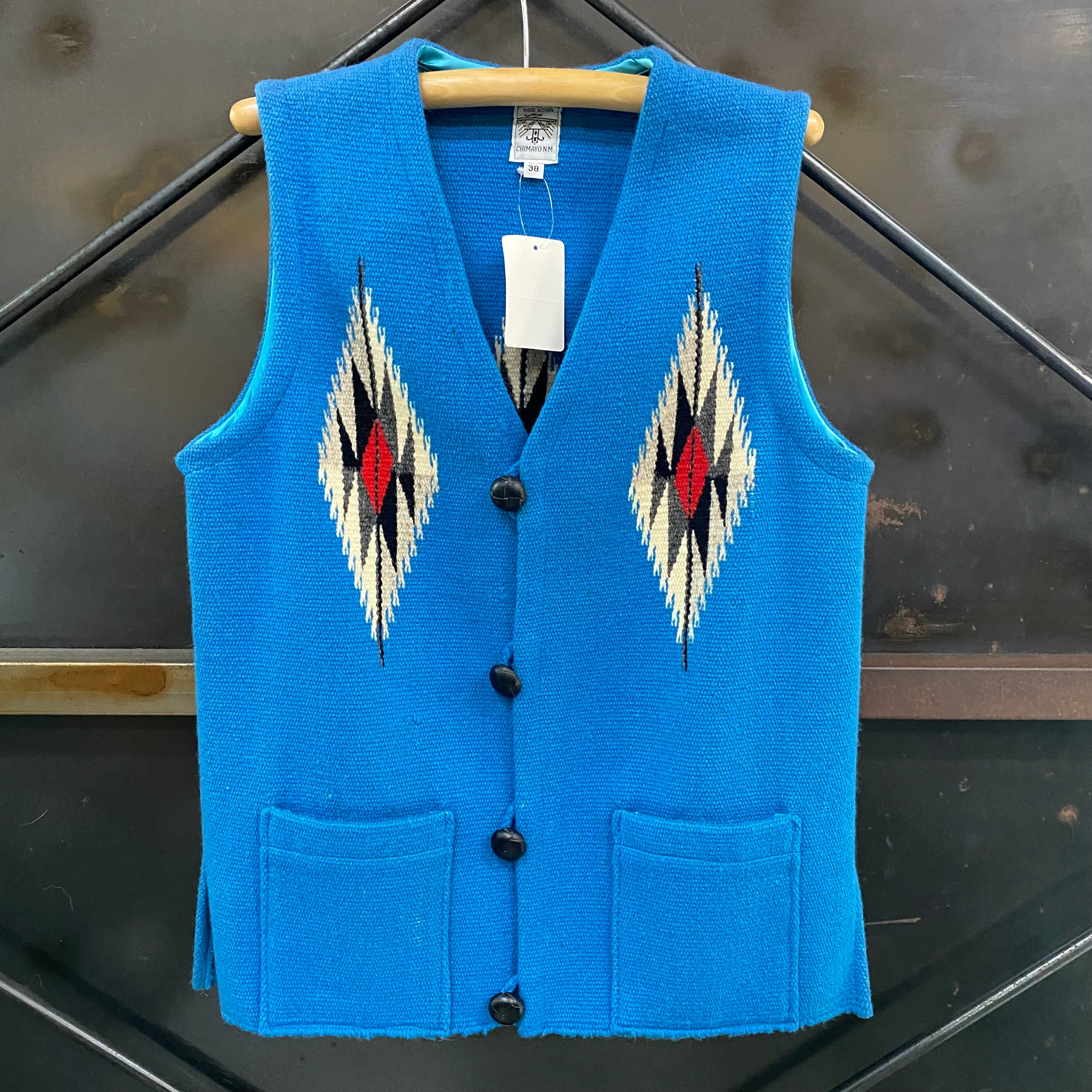 ORTEGA/オルテガ CHIMAYO VEST チマヨベスト 13-26_BLU_1 ...