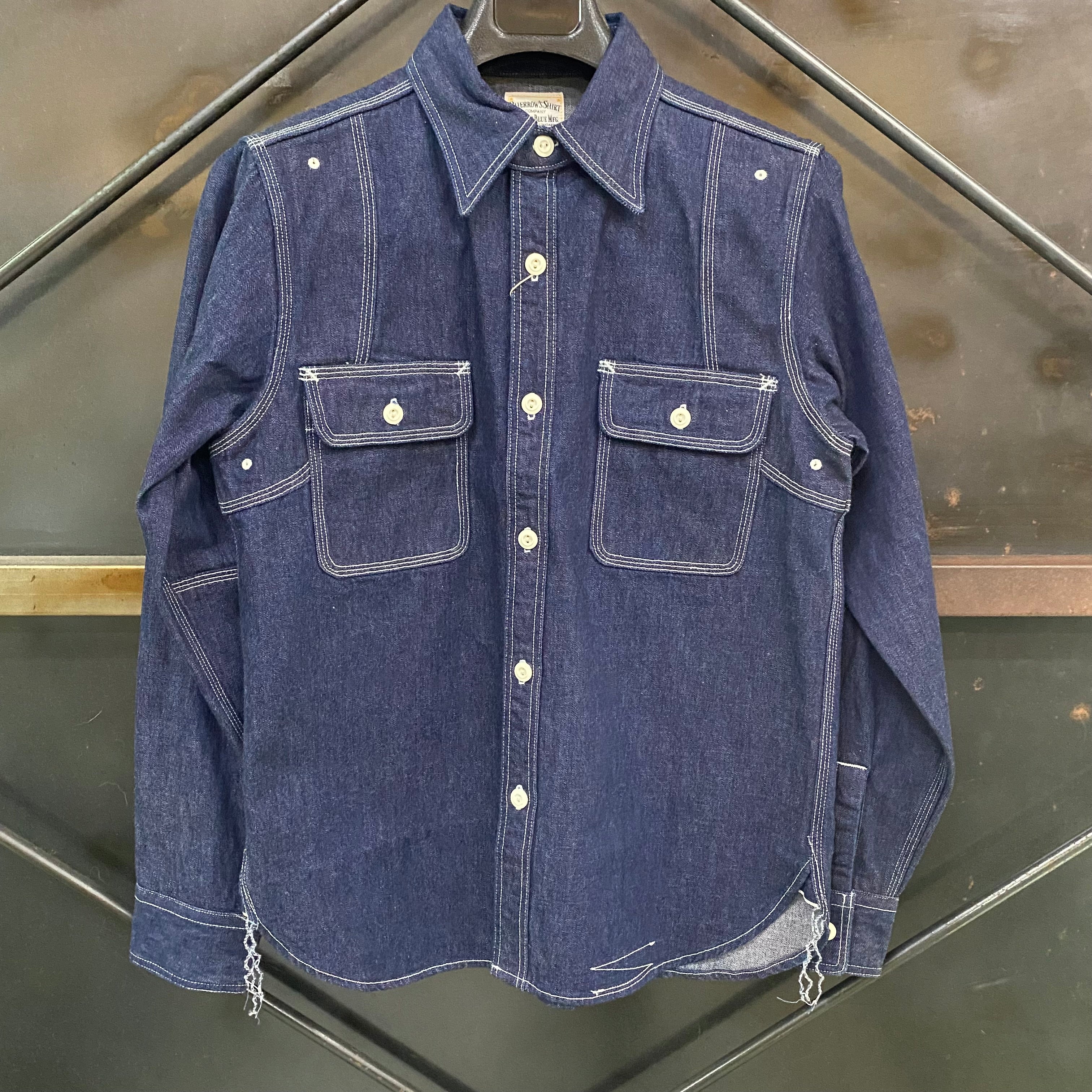 PHERROW'S /フェローズ4 0年代モデル ワークシャツ ラウンドヨーク WORK SHIRTS 770WS