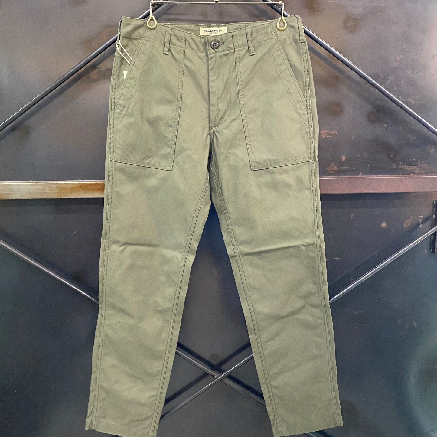 FOB FACTORY /エフオービーファクトリー BAKER PANTS/ベイカーパンツ F0431