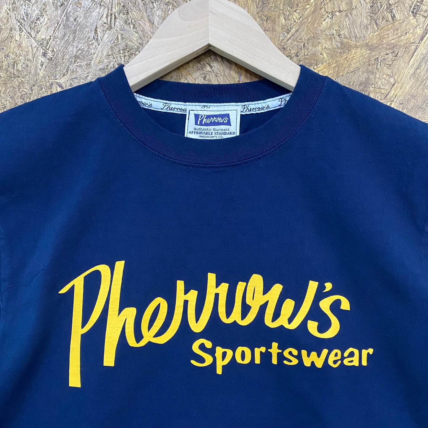 PHERROW'S /フェローズ ブランドロゴ アイコン Tシャツ プリントT /25S-PT1