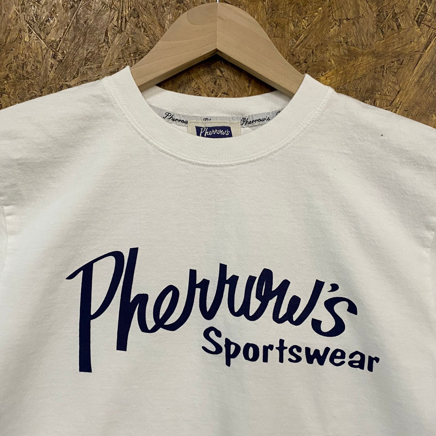 PHERROW'S /フェローズ ブランドロゴ アイコン Tシャツ プリントT /25S-PT1