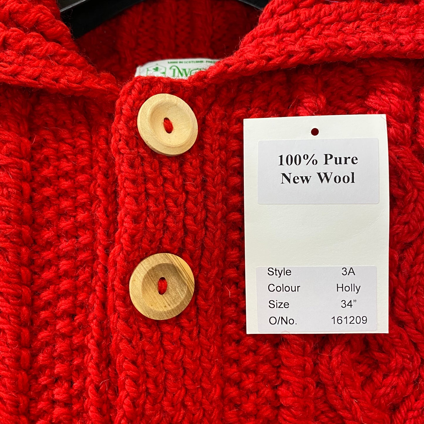 INVERALLAN/インバーアラン LUMBER CARDIGAN ランバーカーディガン3A
