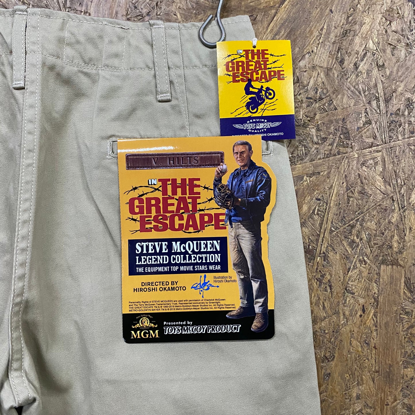TOY'S McCOY/トイズマッコイ V. HILTS ( STEVE McQUEEN) TROUSERS/TMP2504