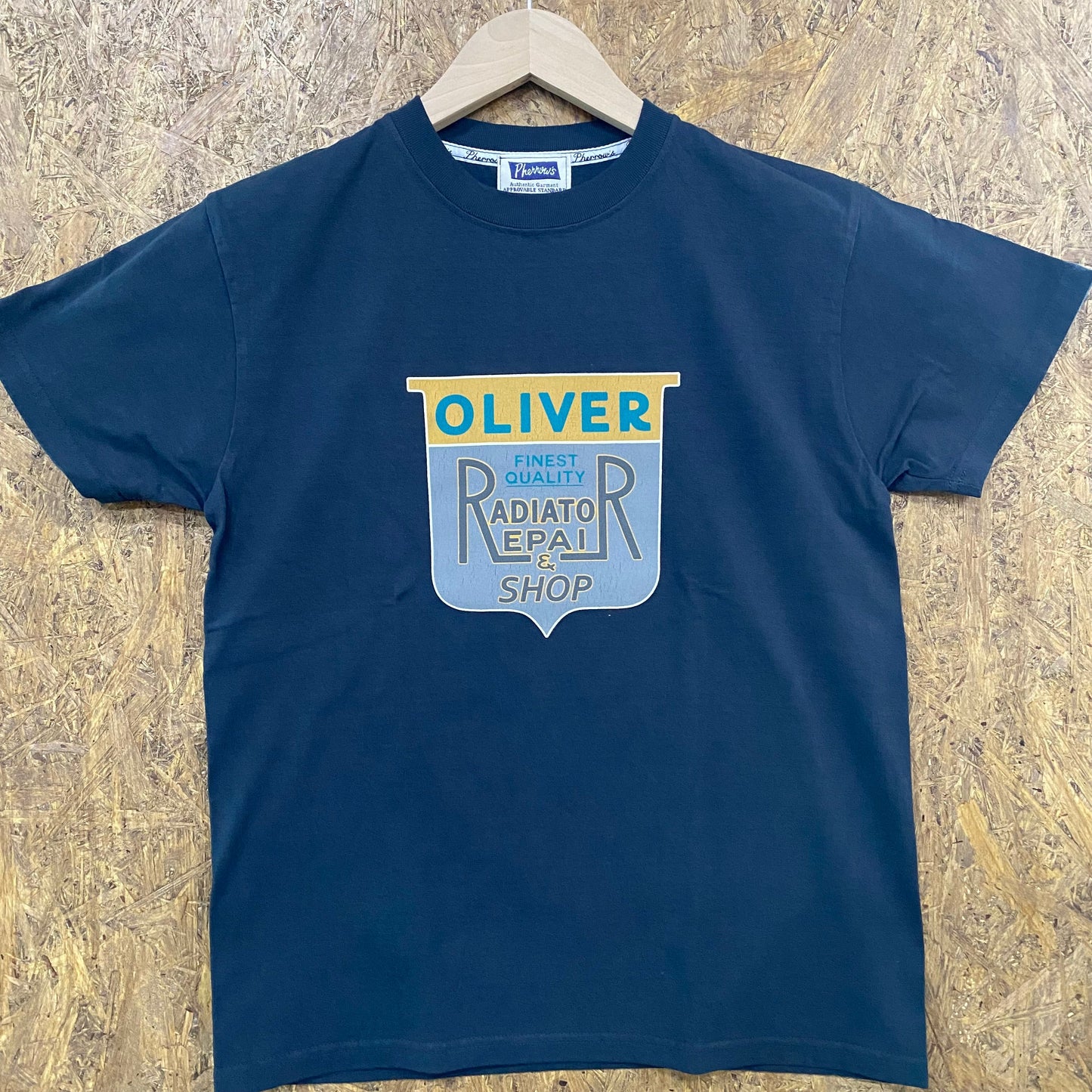 PHERROW'S /フェローズ OLIVER RADIATOR & REPAIR SHOPプリントT/21S-PT17