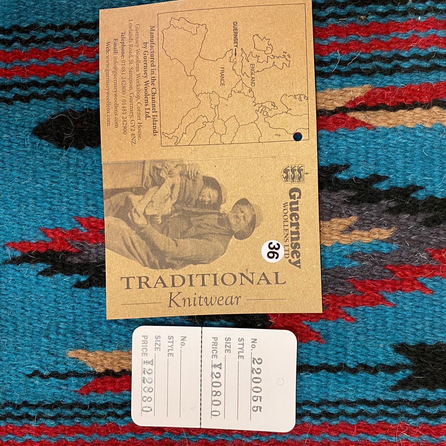 GUERNSEY WOOLENS/ガンジーウーレンズ TRADITIONAL GUERNSEY ガンジーニット